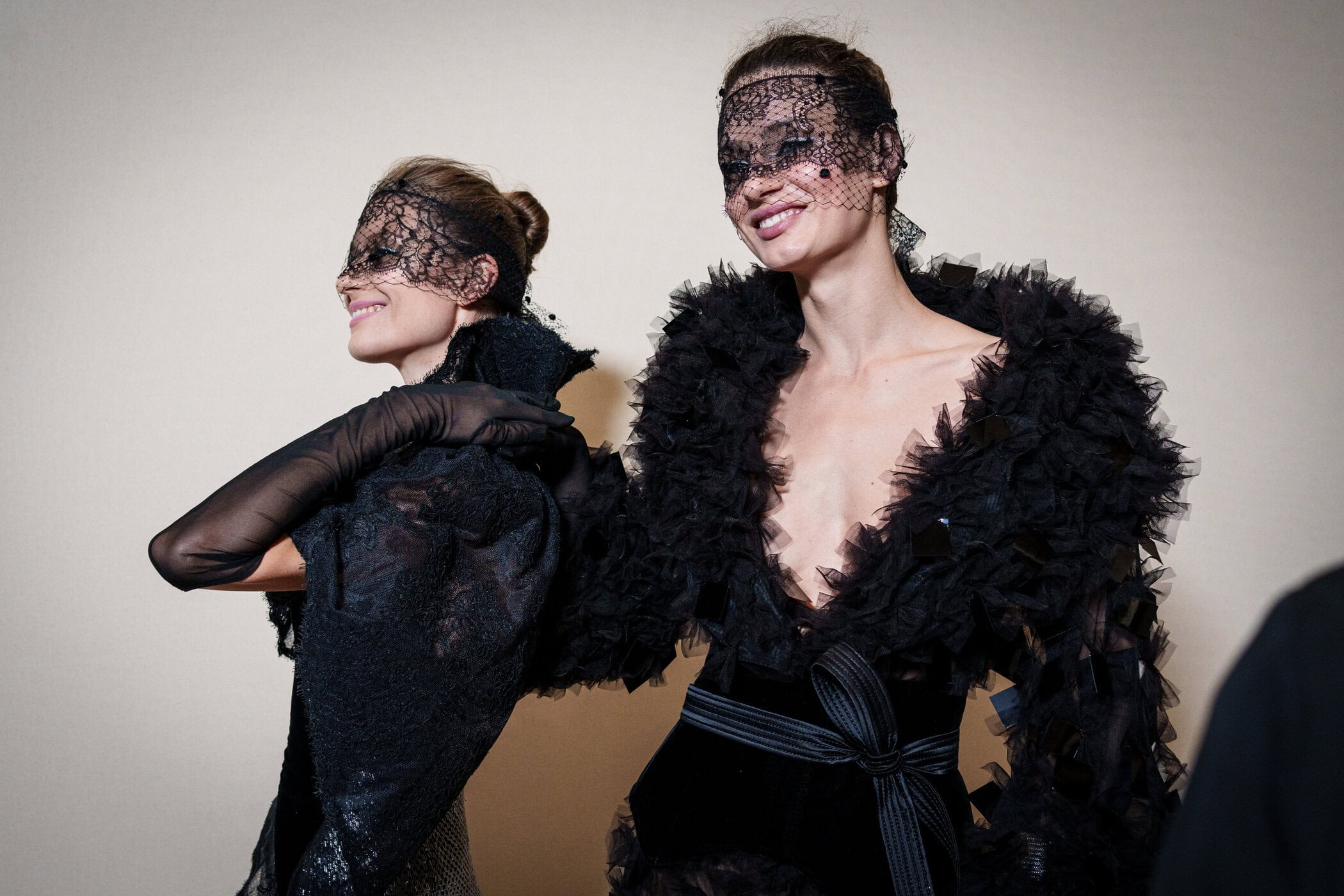 Georges Chakra Fall 2025 Couture Fashion Show Backstage