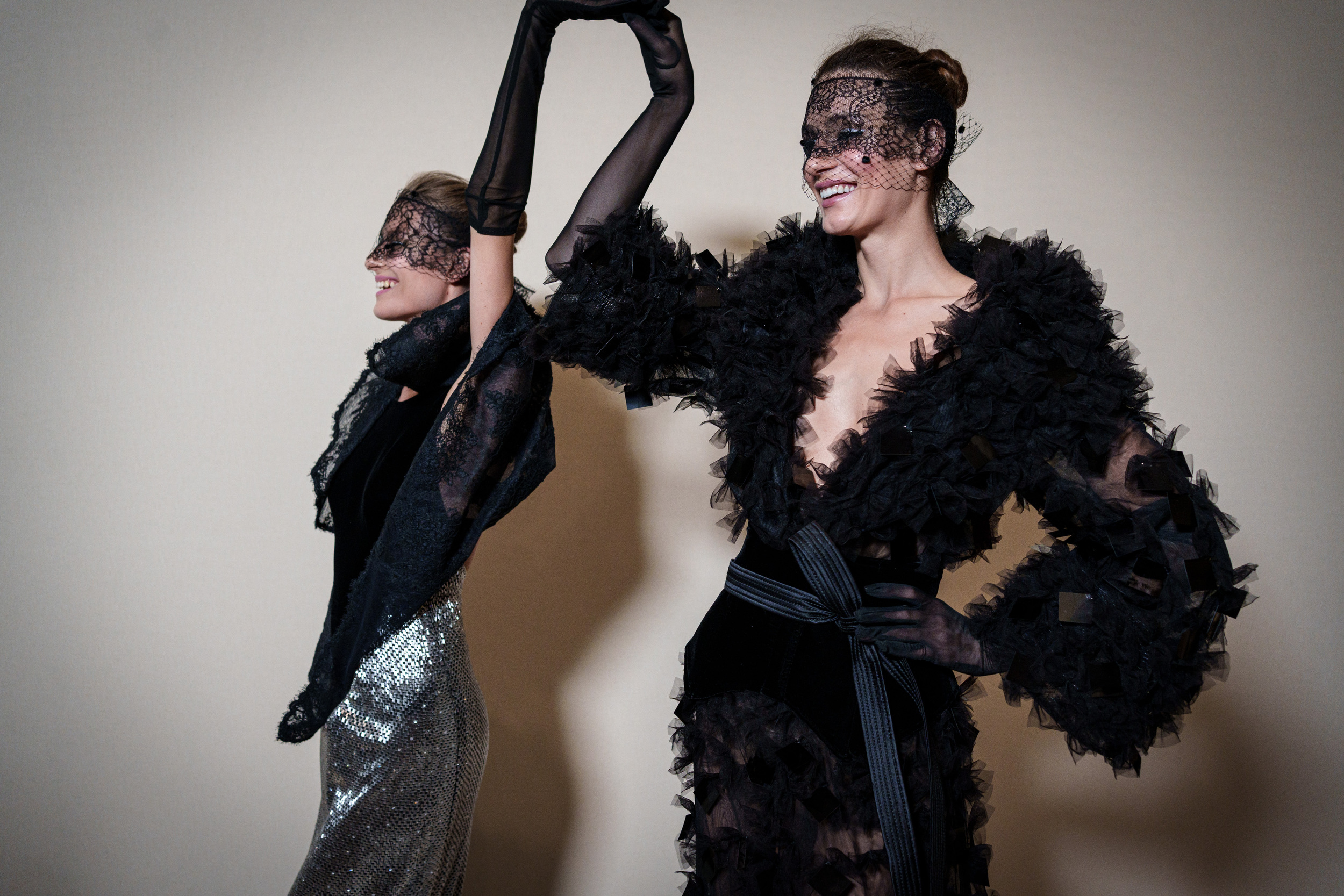 Georges Chakra Fall 2025 Couture Fashion Show Backstage