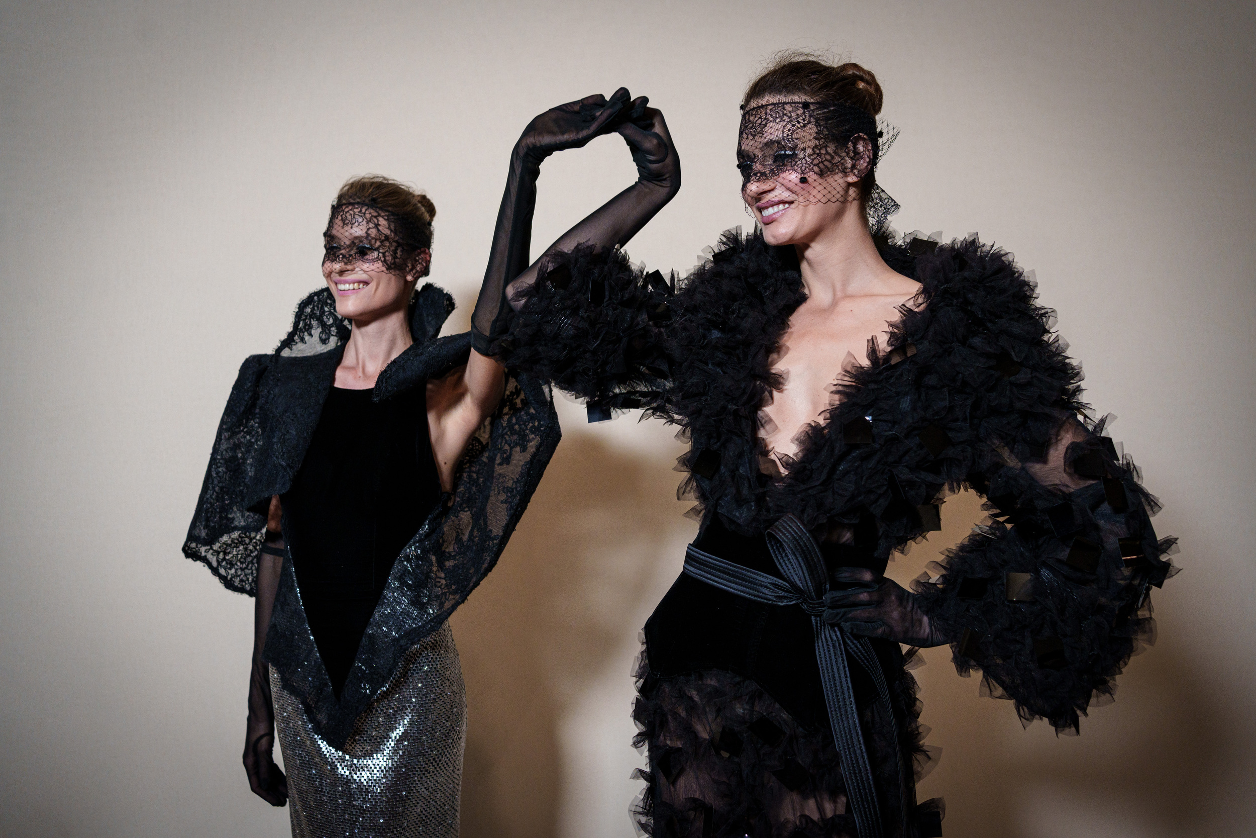 Georges Chakra Fall 2025 Couture Fashion Show Backstage