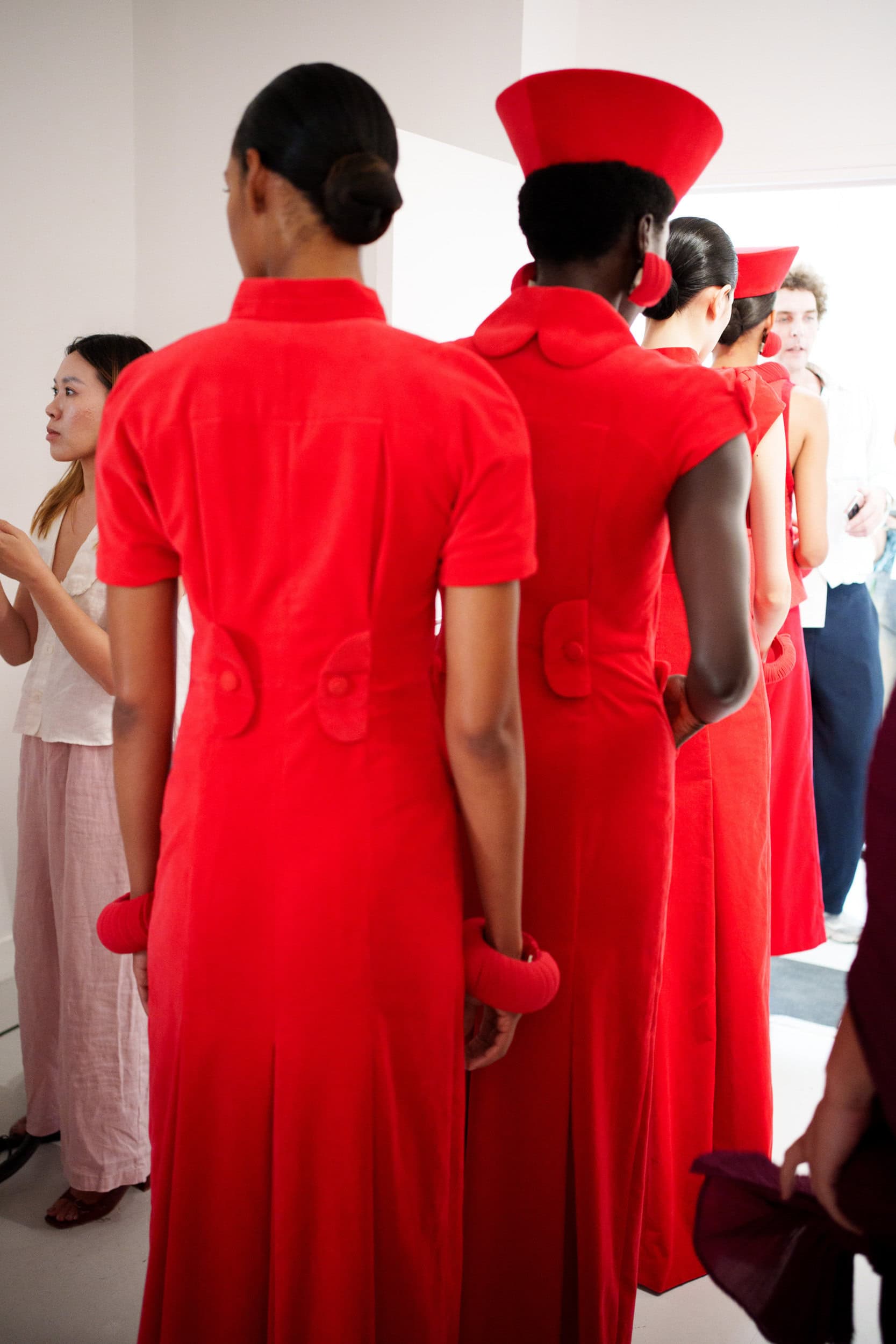 Chocheng Fall 2025 Couture Fashion Show Backstage