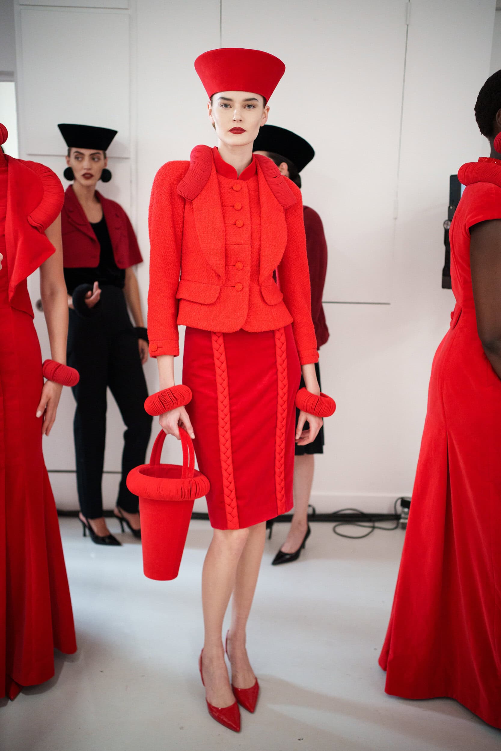 Chocheng Fall 2025 Couture Fashion Show Backstage