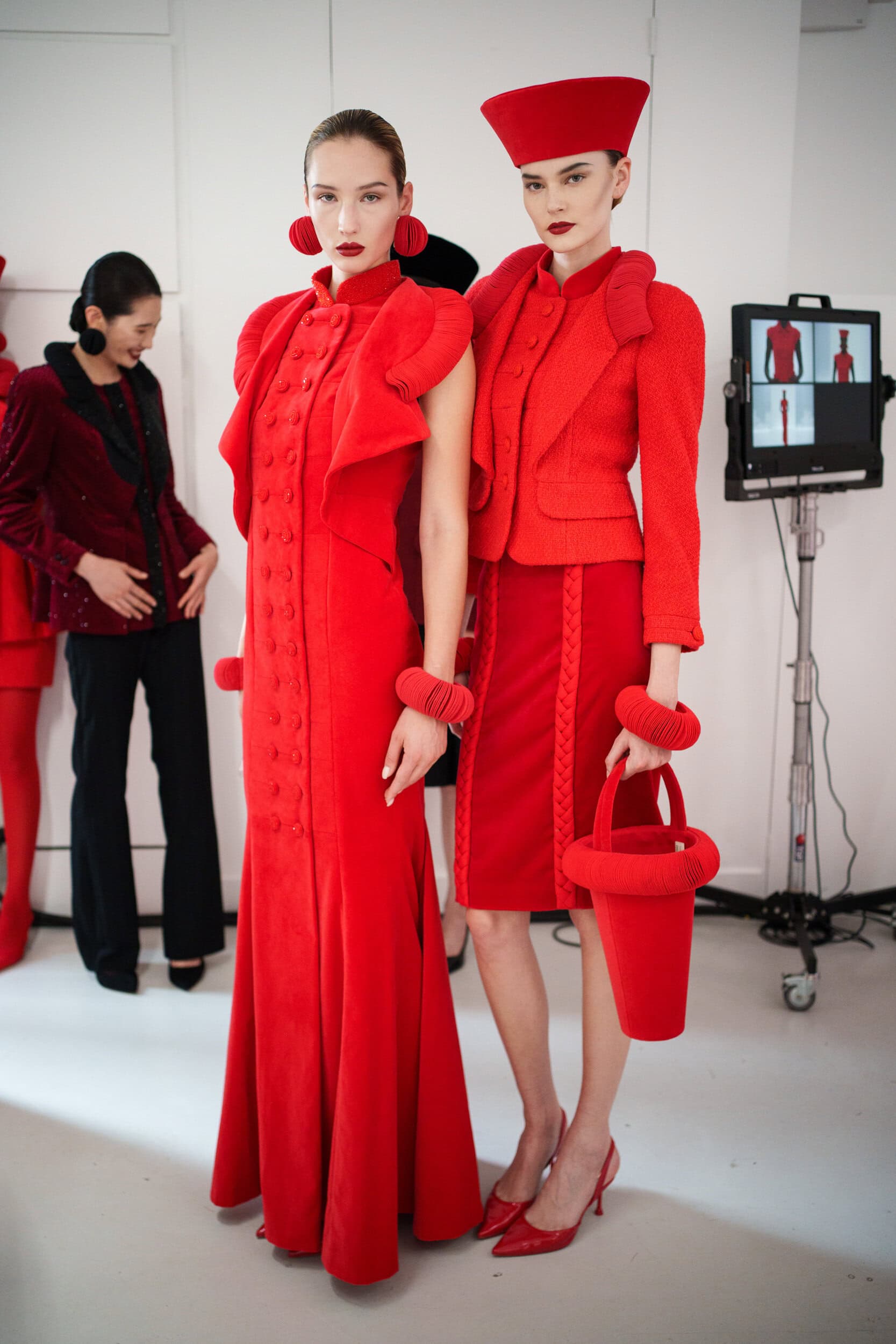 Chocheng Fall 2025 Couture Fashion Show Backstage