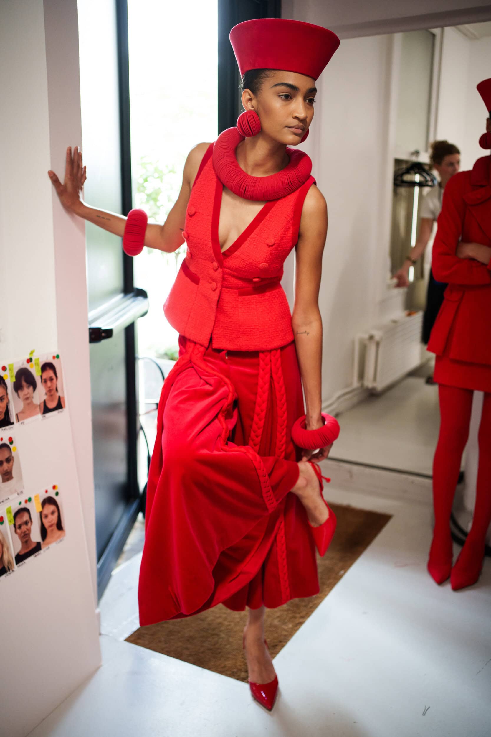 Chocheng Fall 2025 Couture Fashion Show Backstage