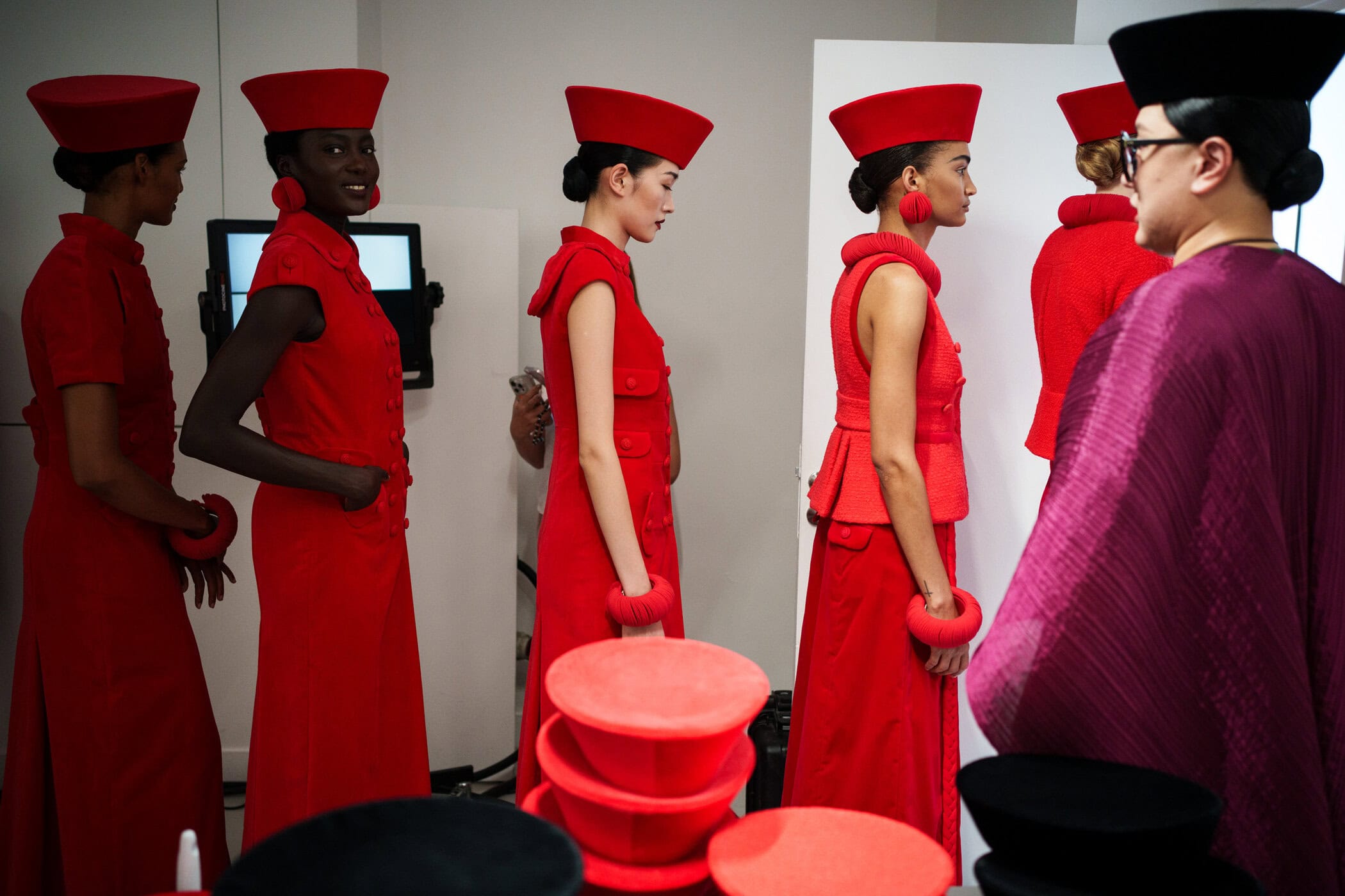 Chocheng Fall 2025 Couture Fashion Show Backstage