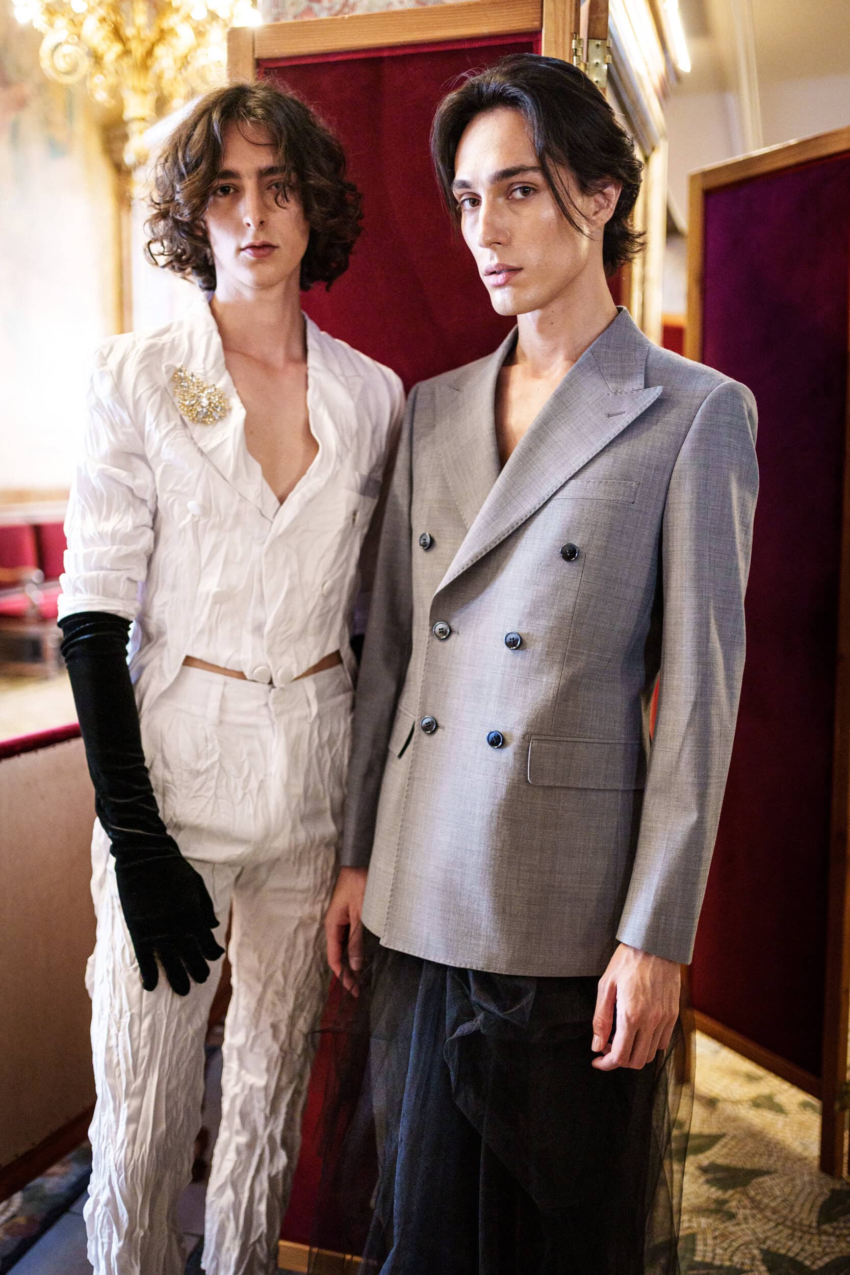Peet Dullaert Fall 2025 Couture Fashion Show Backstage