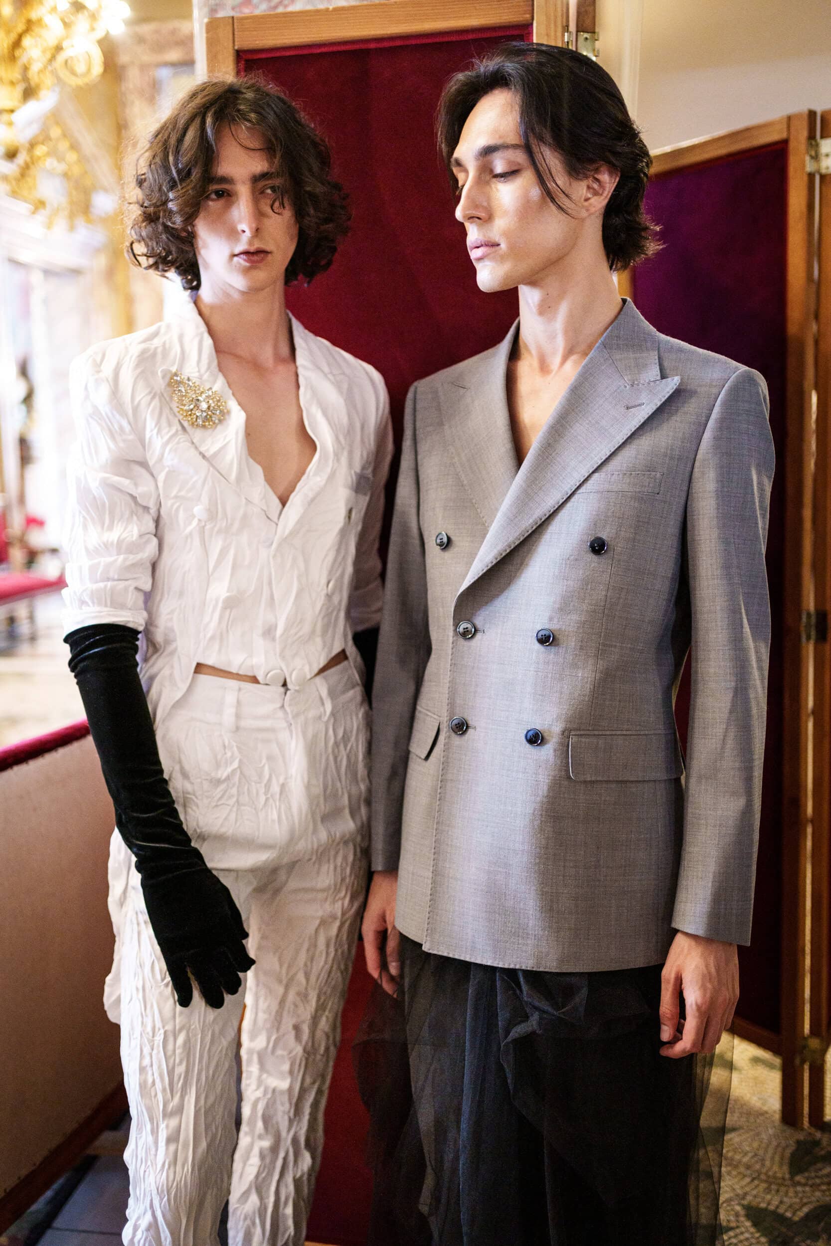 Peet Dullaert Fall 2025 Couture Fashion Show Backstage
