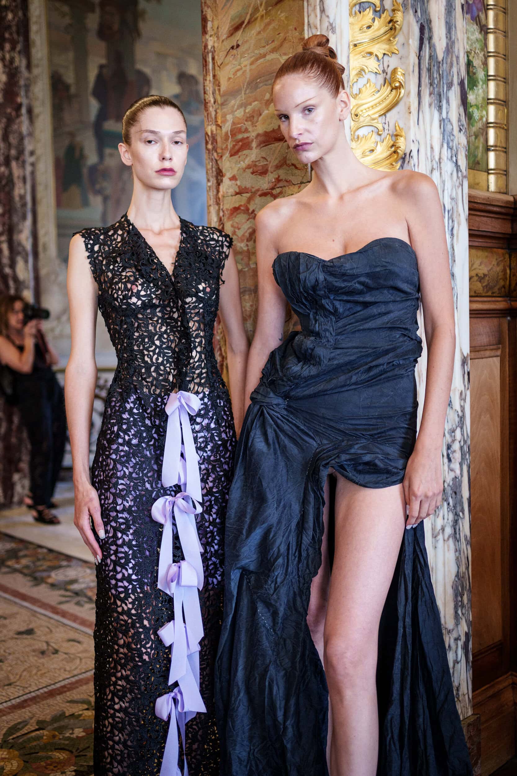 Peet Dullaert Fall 2025 Couture Fashion Show Backstage