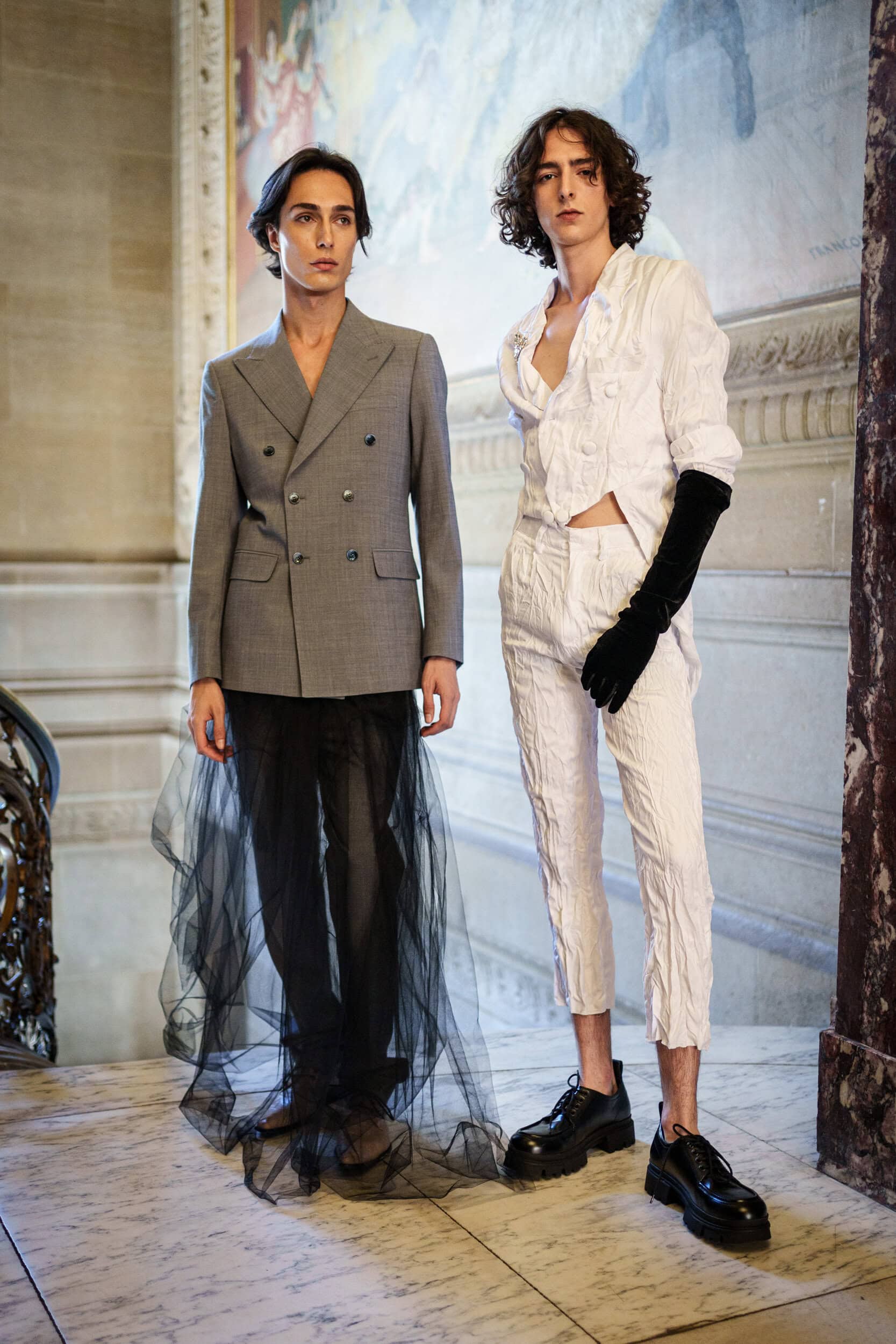 Peet Dullaert Fall 2025 Couture Fashion Show Backstage