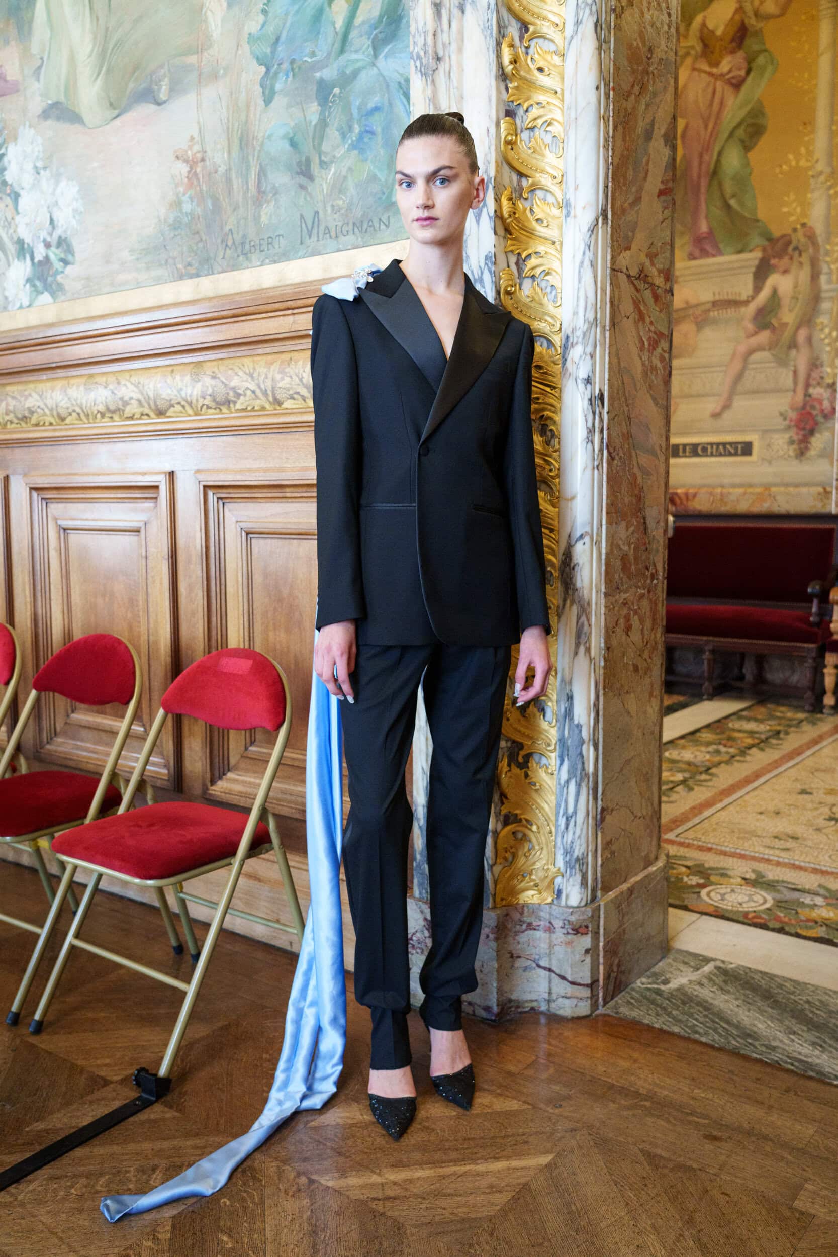 Peet Dullaert Fall 2025 Couture Fashion Show Backstage
