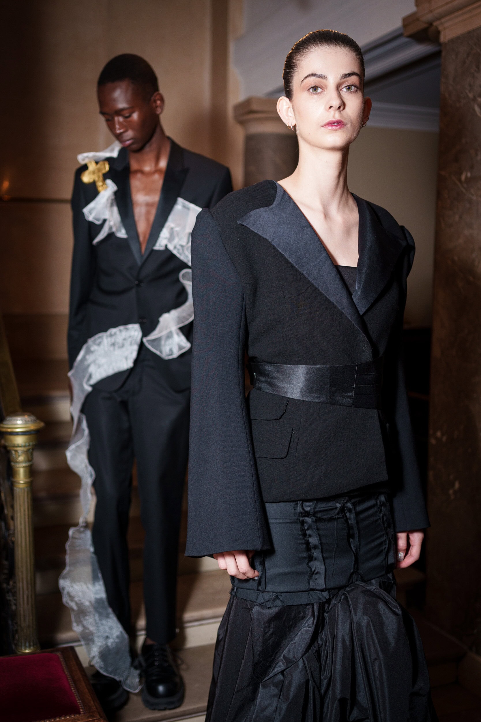 Peet Dullaert Fall 2025 Couture Fashion Show Backstage