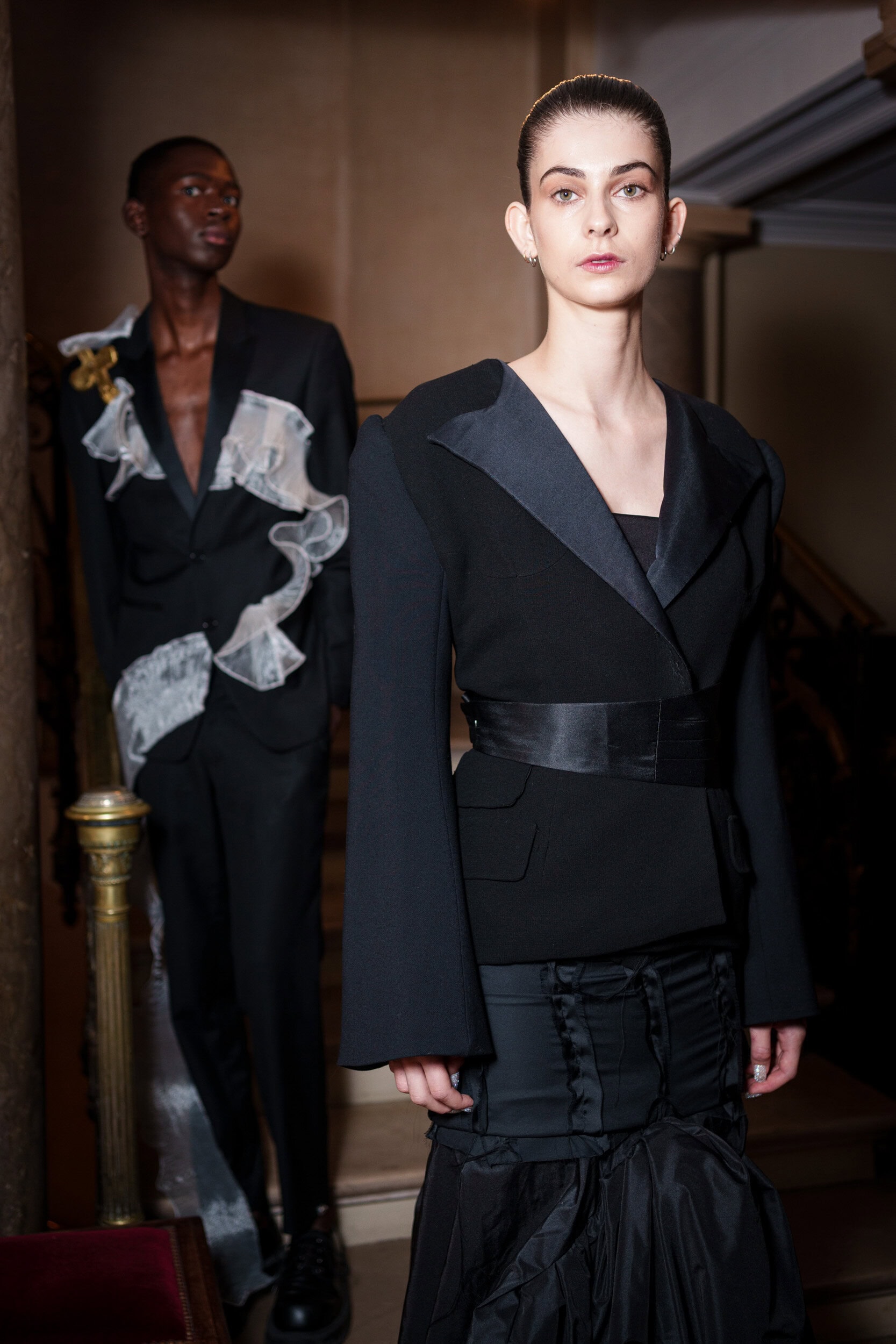 Peet Dullaert Fall 2025 Couture Fashion Show Backstage