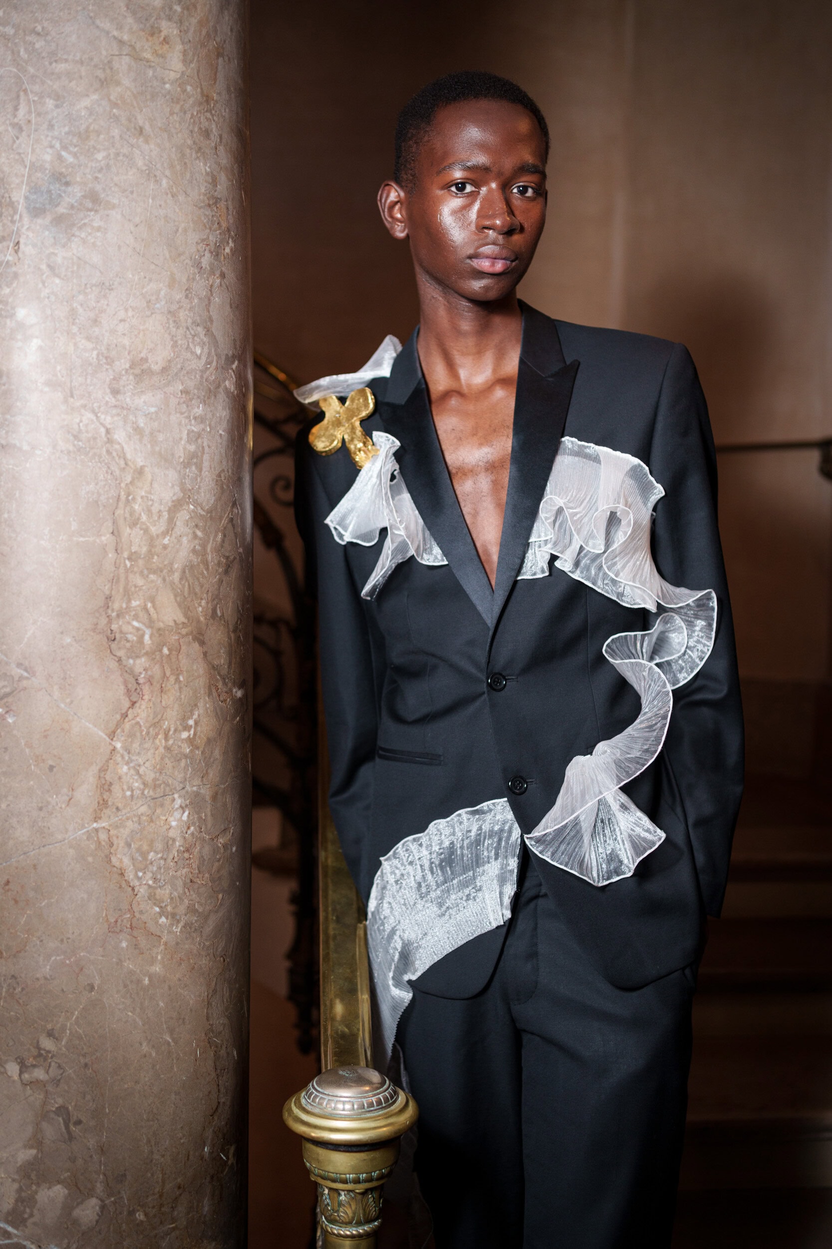 Peet Dullaert Fall 2025 Couture Fashion Show Backstage