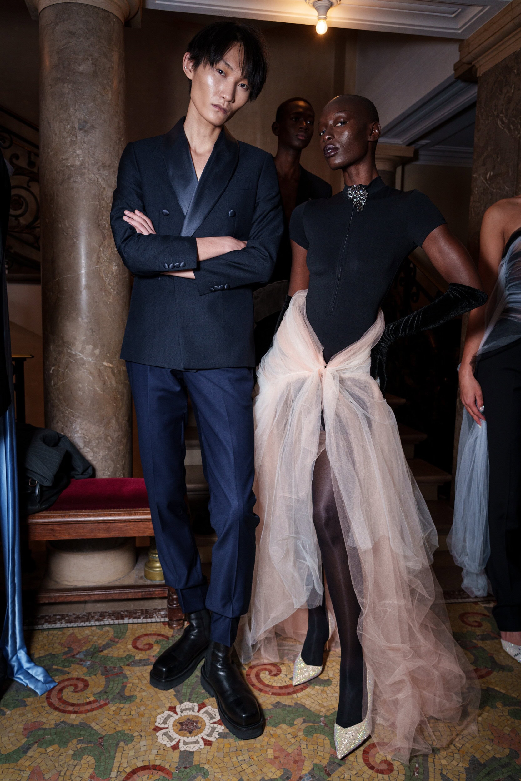 Peet Dullaert Fall 2025 Couture Fashion Show Backstage