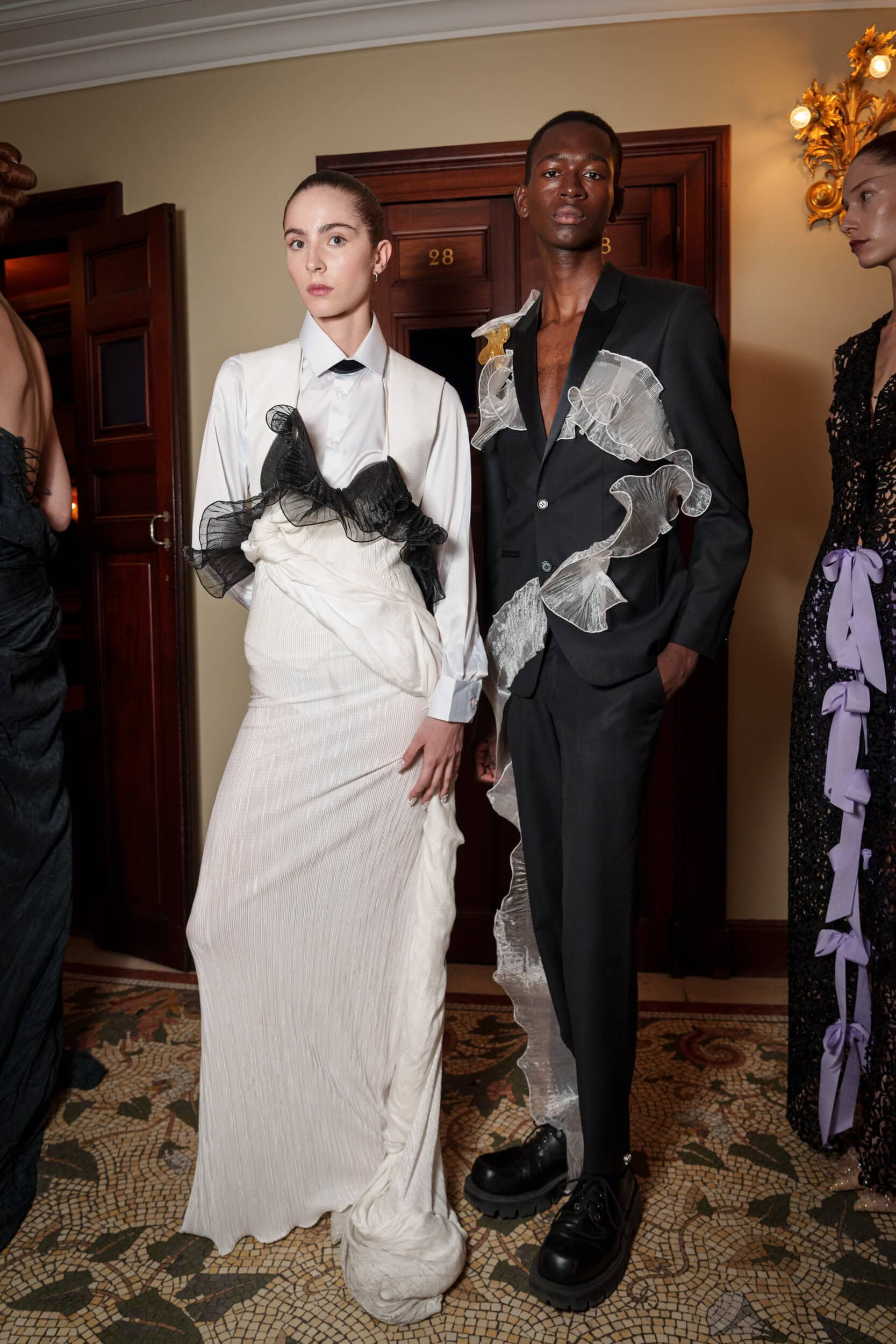 Peet Dullaert Fall 2025 Couture Fashion Show Backstage