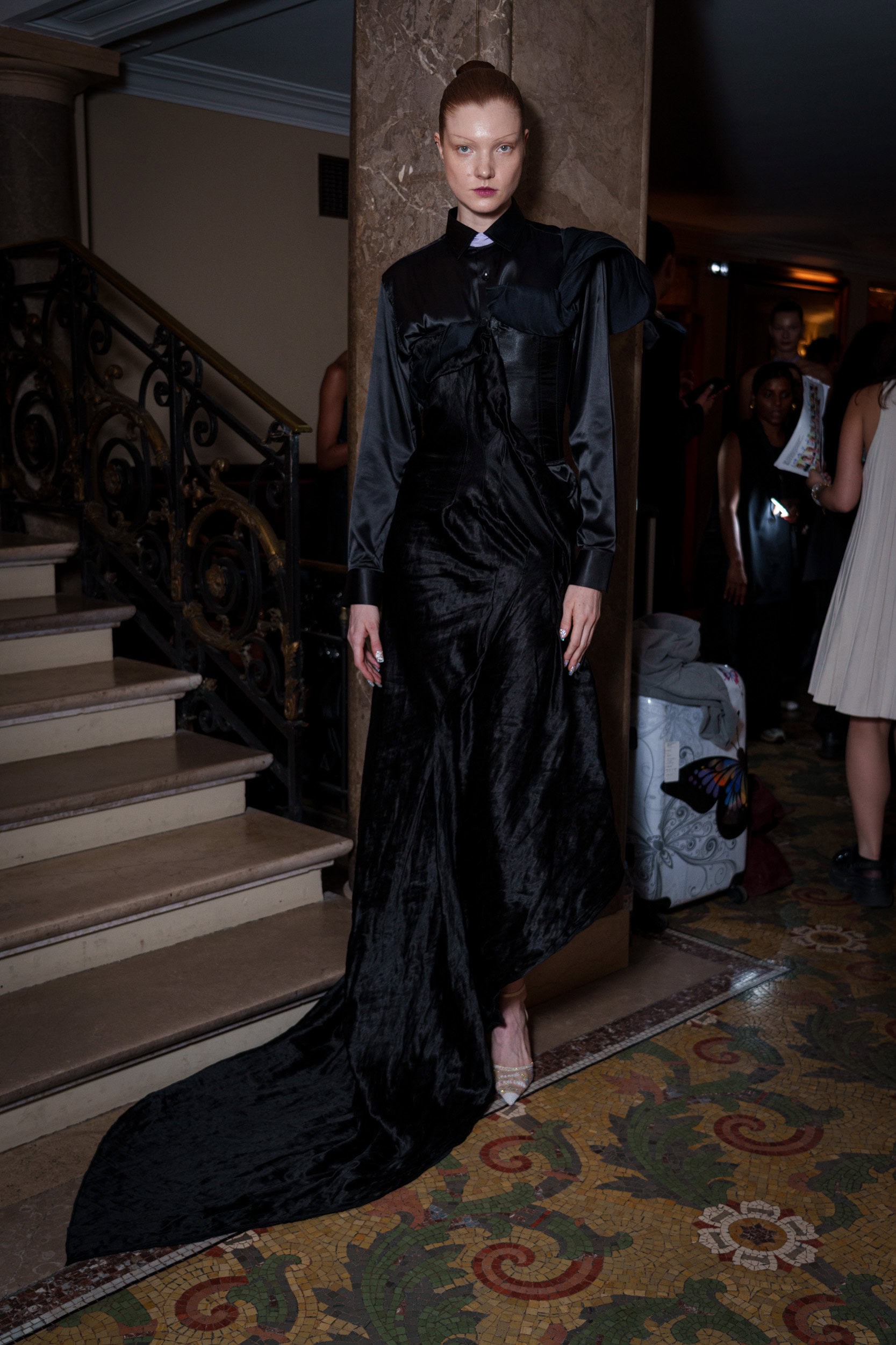 Peet Dullaert Fall 2025 Couture Fashion Show Backstage