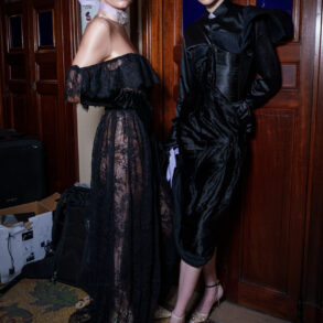 Peet Dullaert Fall 2025 Couture Fashion Show Backstage