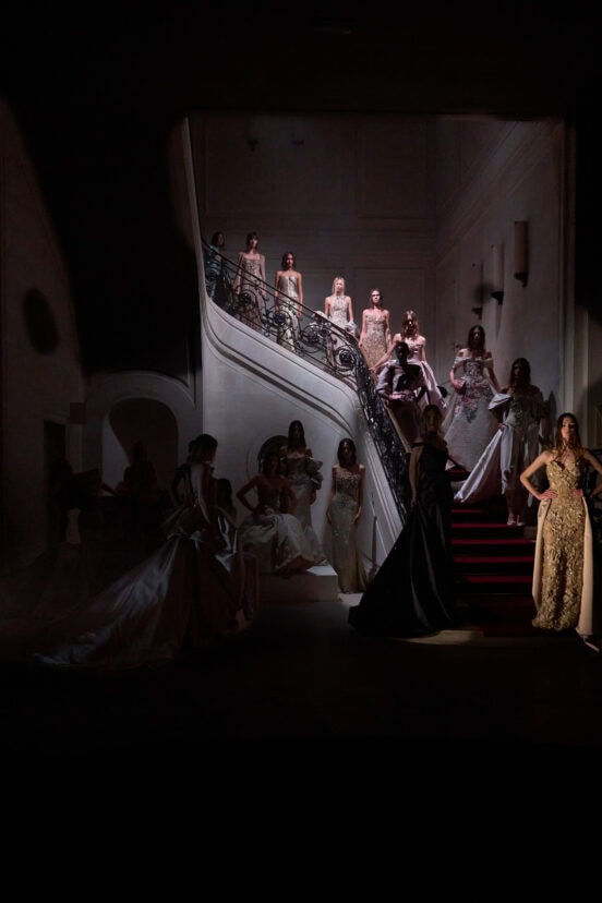 Elie Saab Fall 2025 Couture Fashion Show Atmosphere