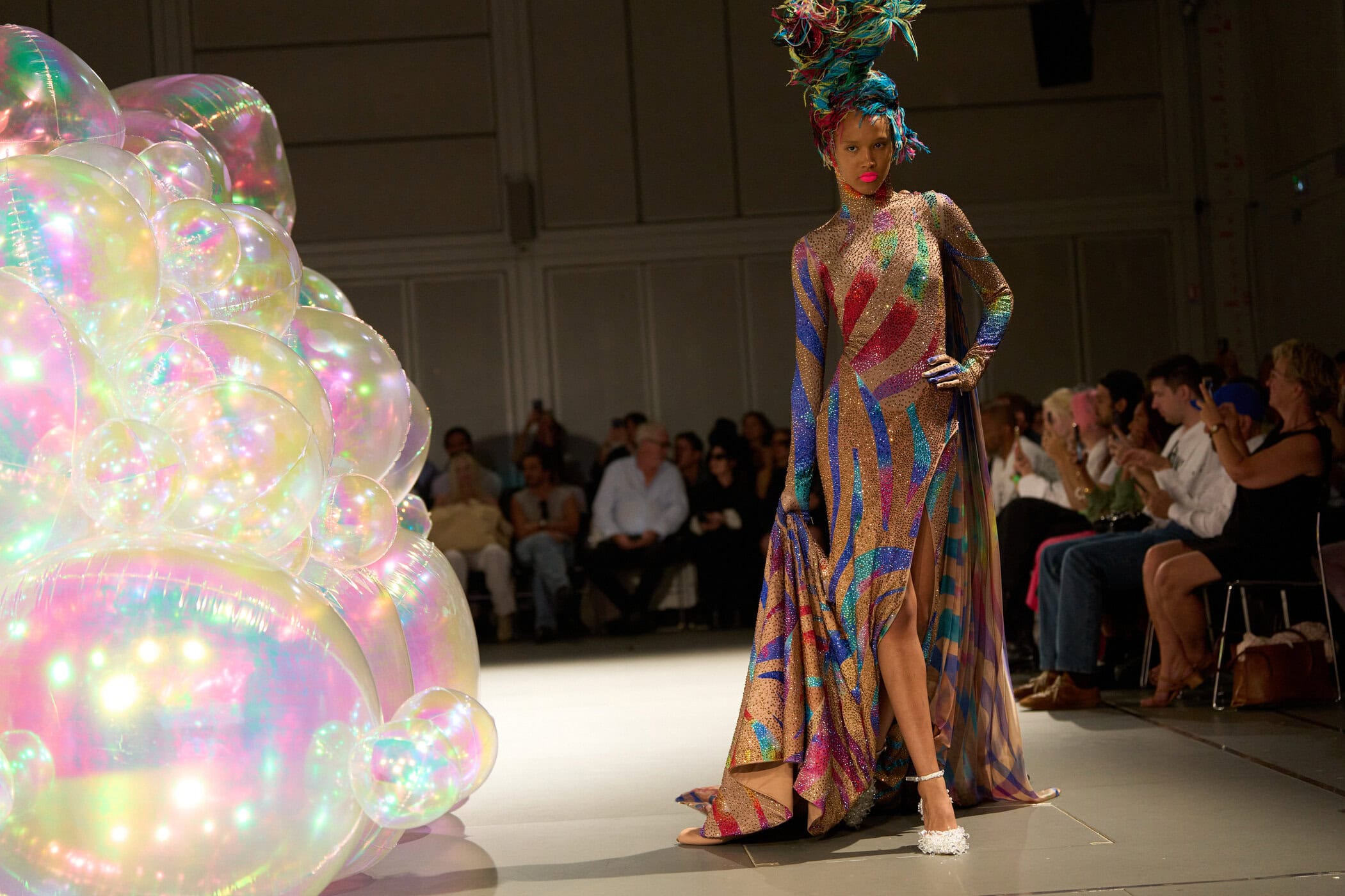 Germanier Fall 2025 Couture Fashion Show Atmosphere