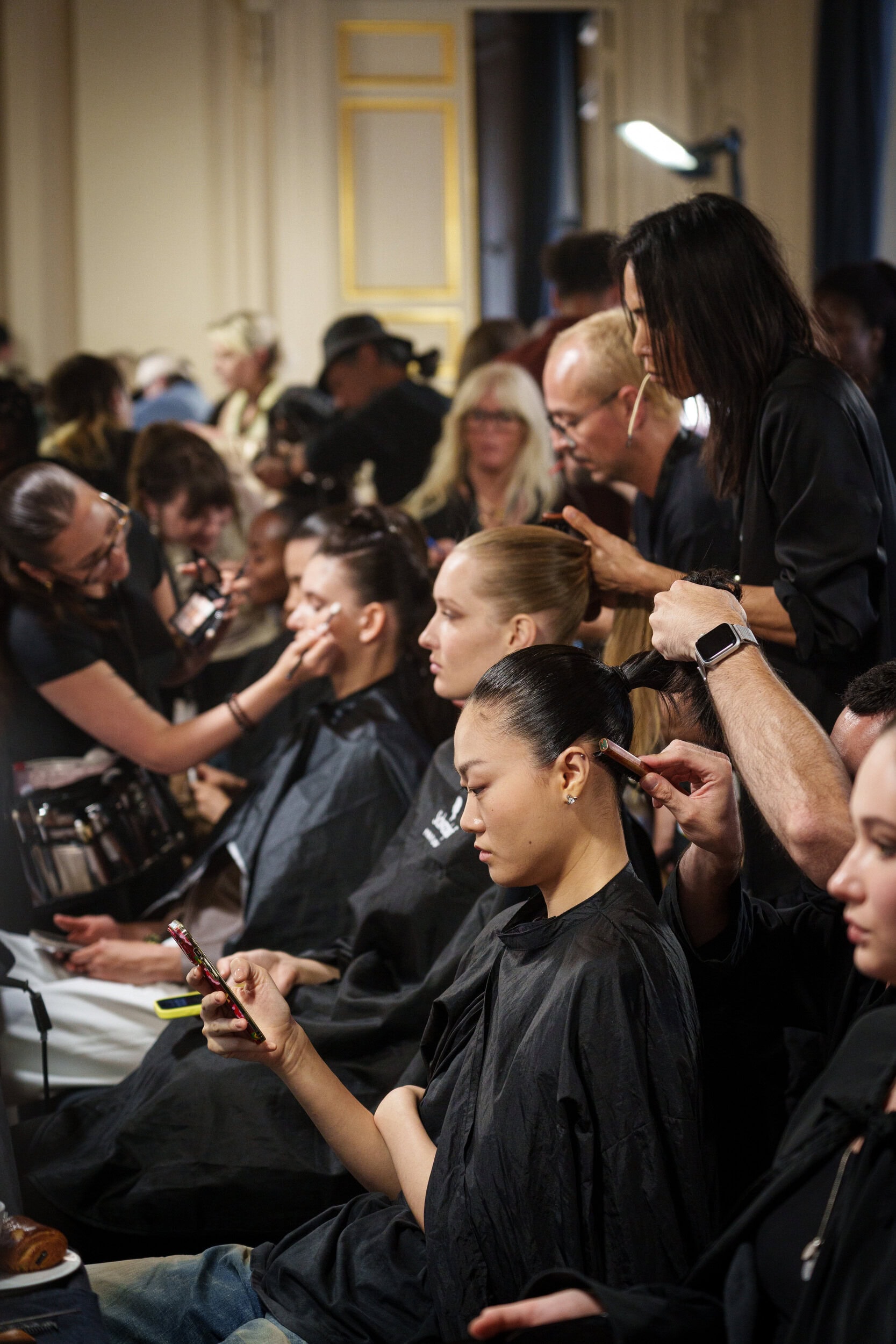 Georges Hobeika Spring 2026 Couture Fashion Show Backstage