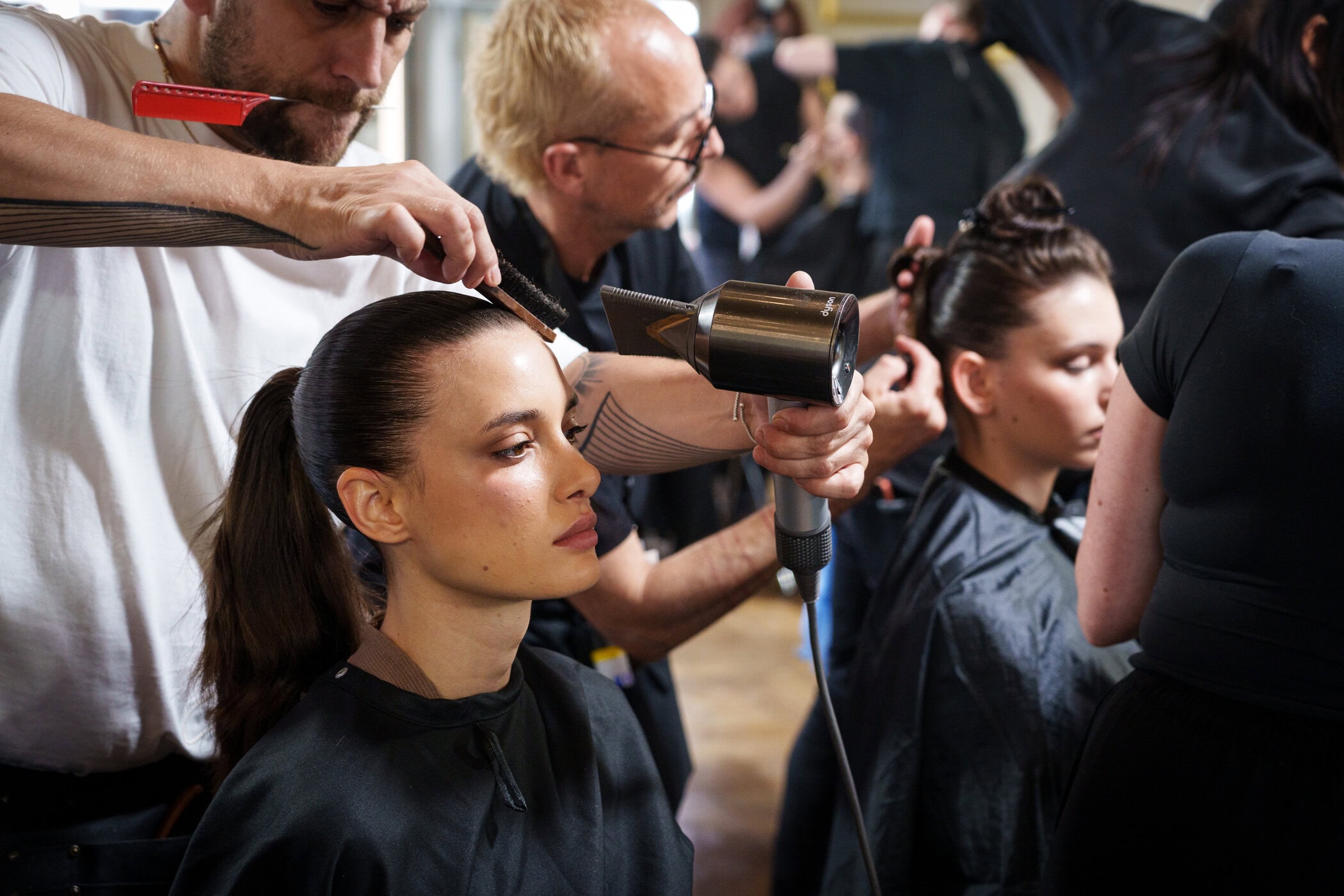 Georges Hobeika Spring 2026 Couture Fashion Show Backstage
