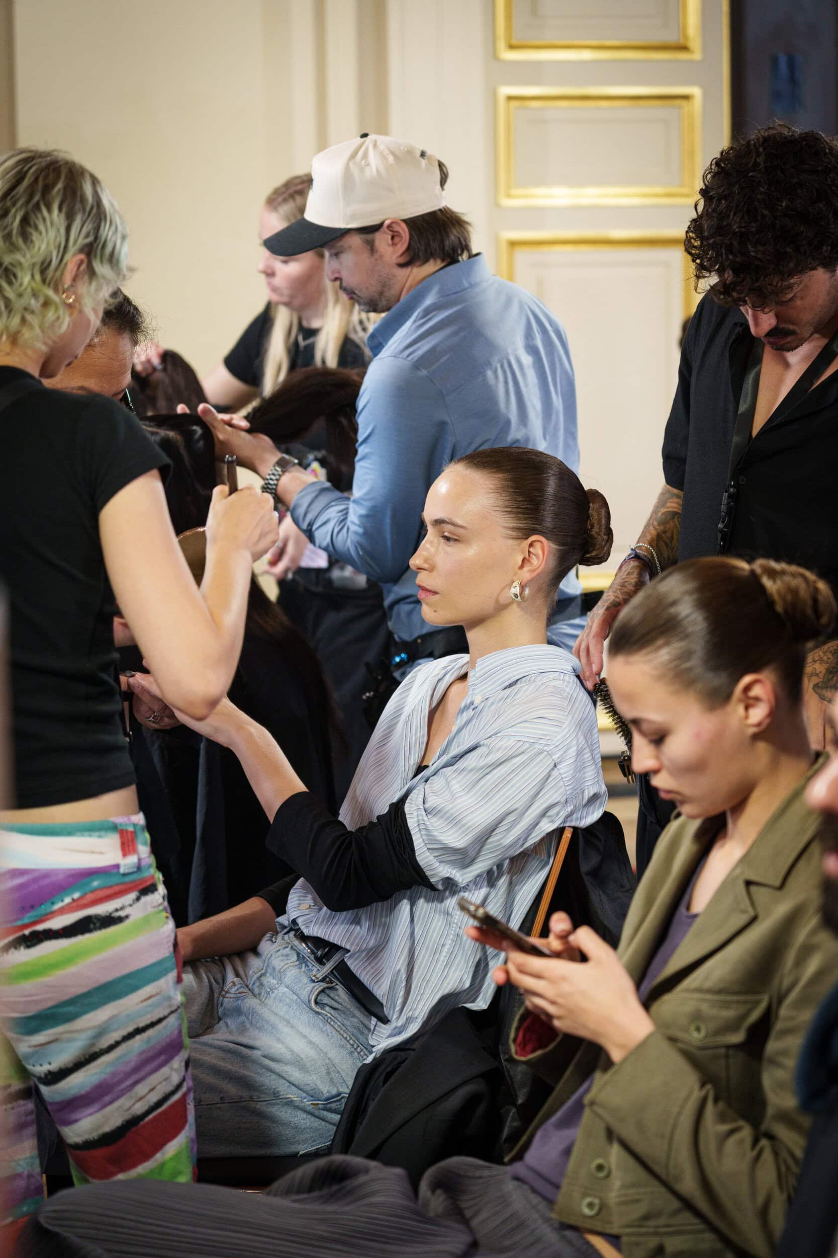 Georges Hobeika Spring 2026 Couture Fashion Show Backstage