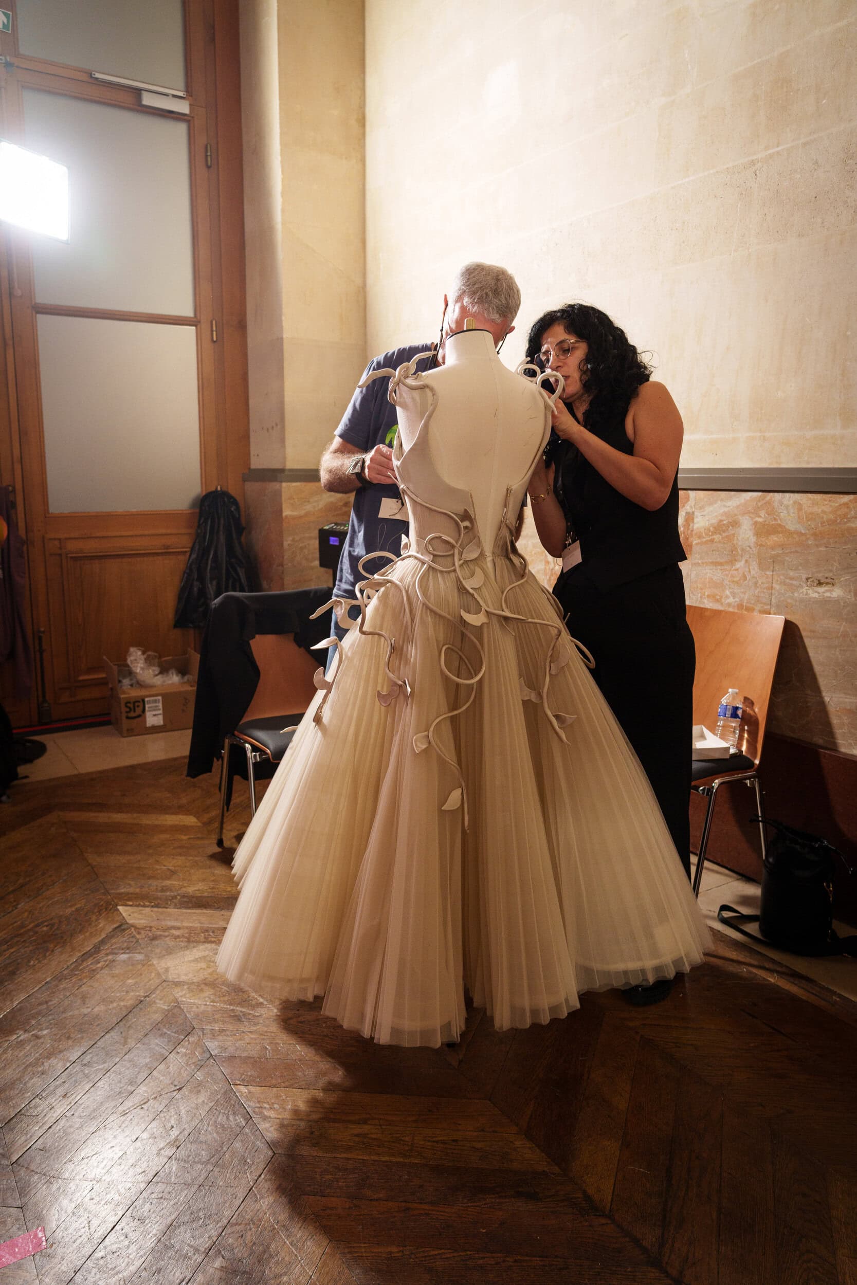 Georges Hobeika Spring 2026 Couture Fashion Show Backstage