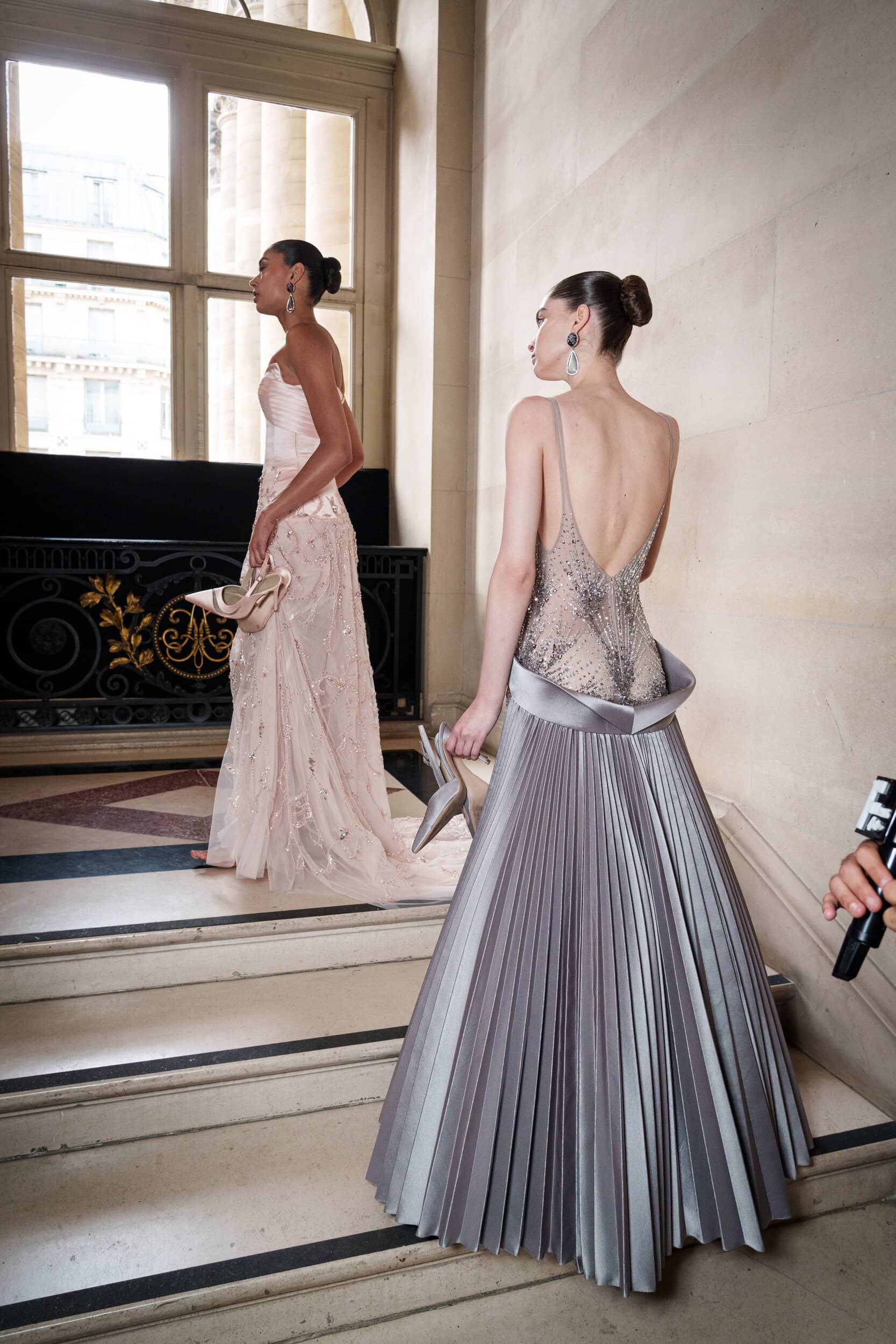 Georges Hobeika Spring 2026 Couture Fashion Show Backstage