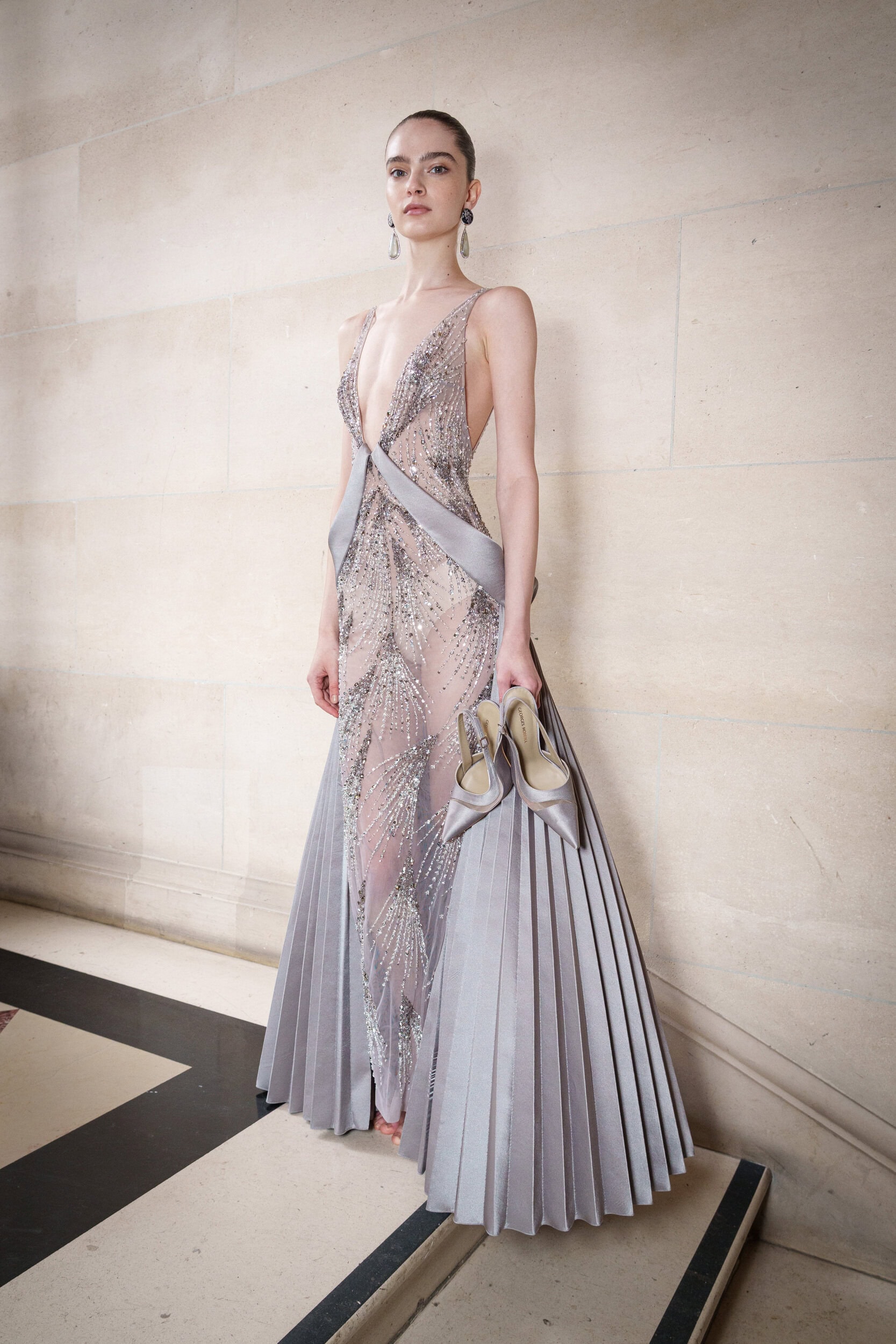 Georges Hobeika Spring 2026 Couture Fashion Show Backstage