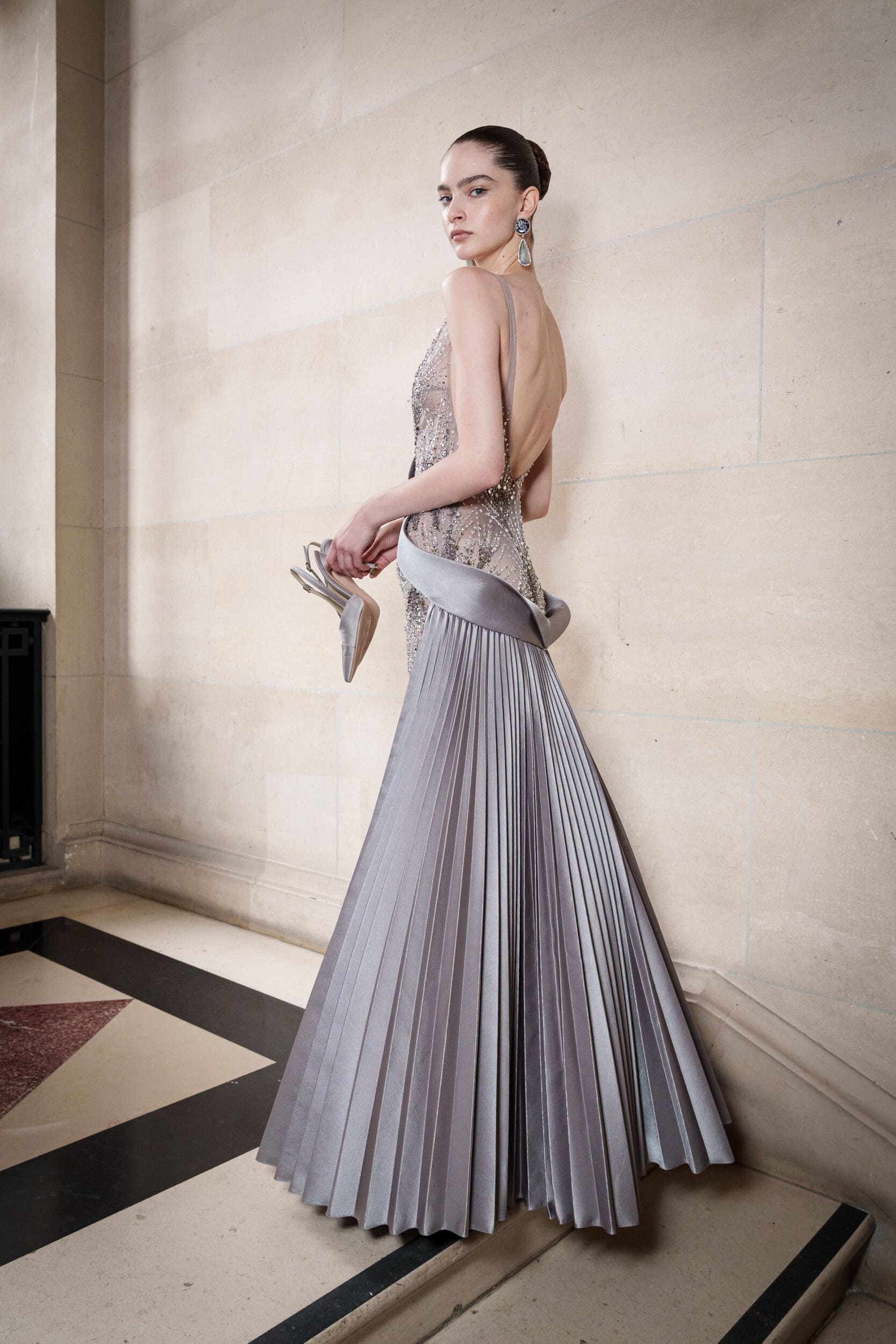 Georges Hobeika Spring 2026 Couture Fashion Show Backstage