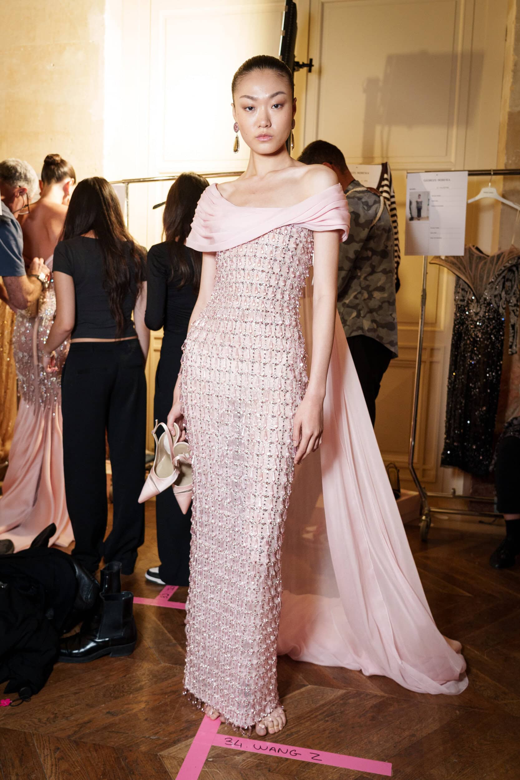 Georges Hobeika Spring 2026 Couture Fashion Show Backstage