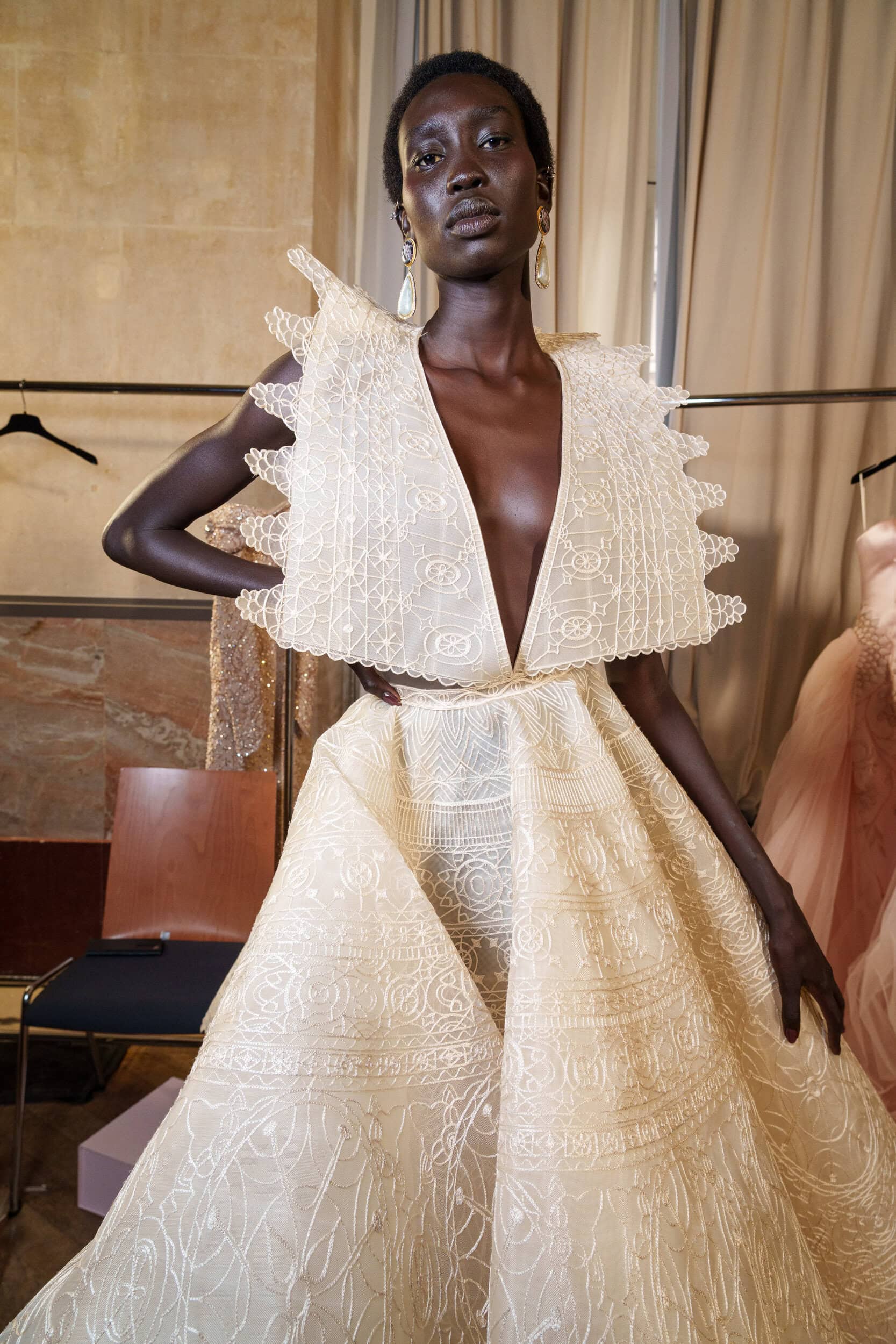 Georges Hobeika Spring 2026 Couture Fashion Show Backstage