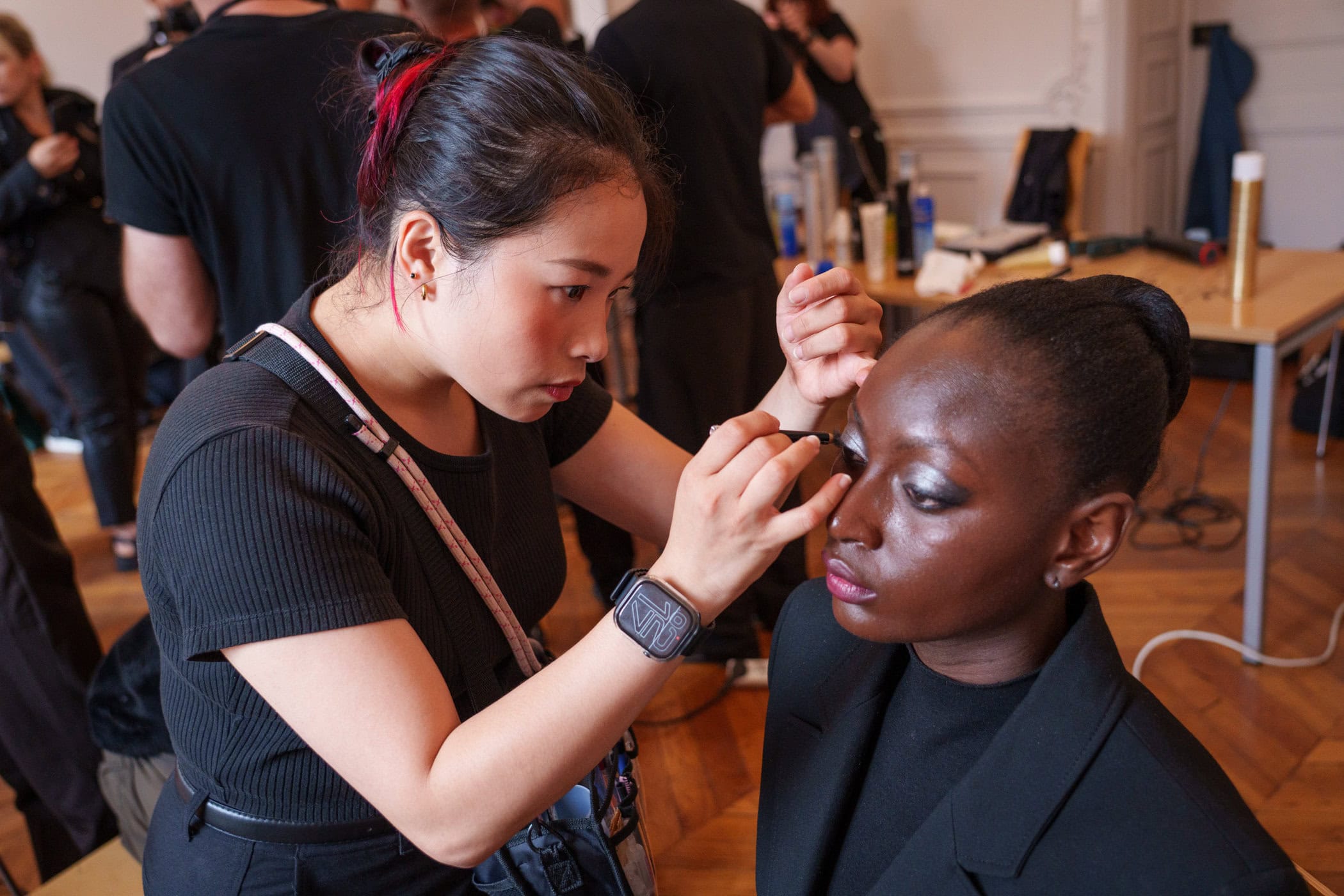 Imane Ayissi Spring 2026 Couture Fashion Show Backstage