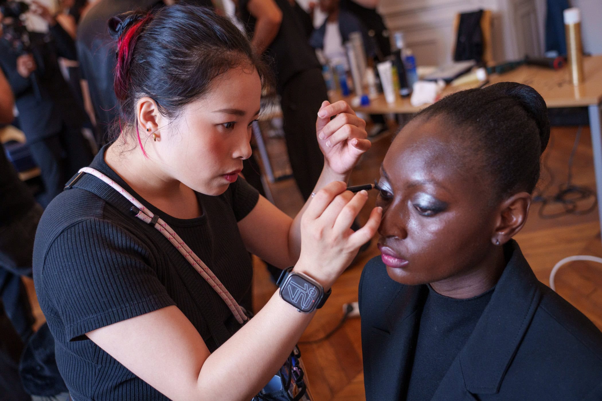 Imane Ayissi Spring 2026 Couture Fashion Show Backstage