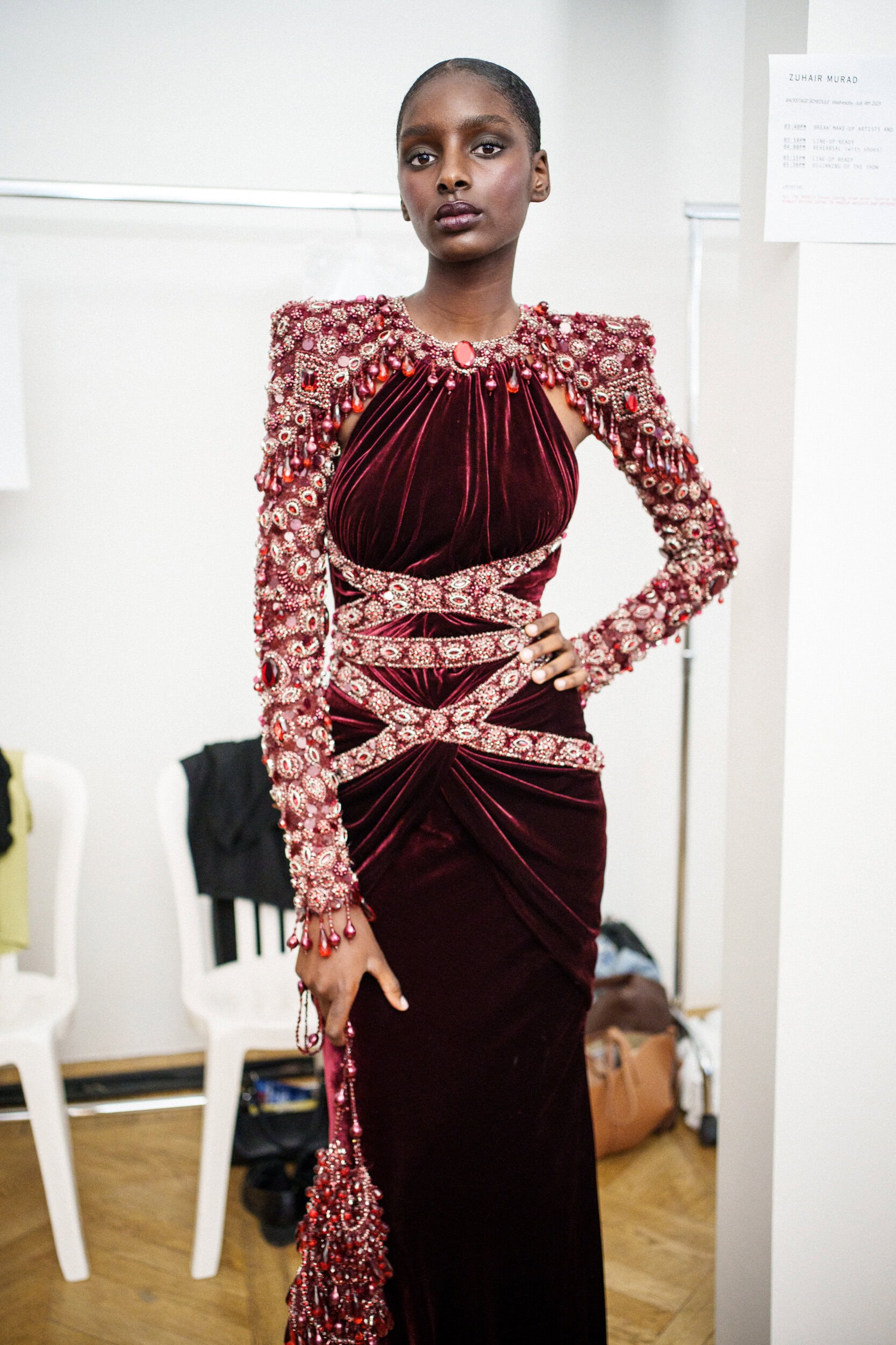 Zuhair Murad Fall 2025 Couture Fashion Show Backstage