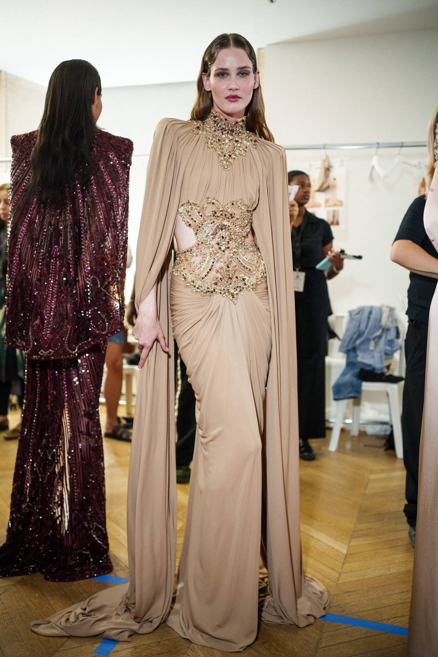 Zuhair Murad Fall 2025 Couture Fashion Show Backstage