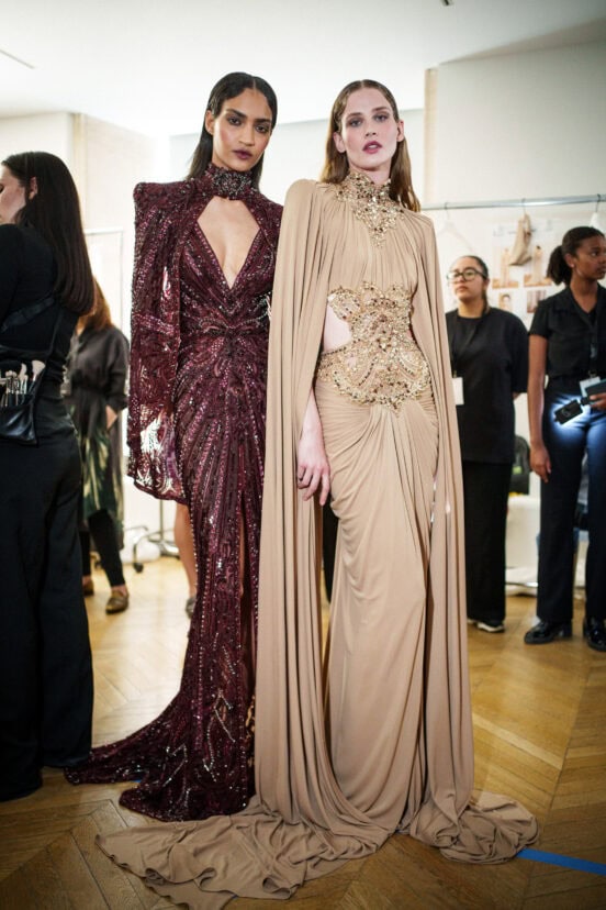 Zuhair Murad Fall 2025 Couture Fashion Show Backstage
