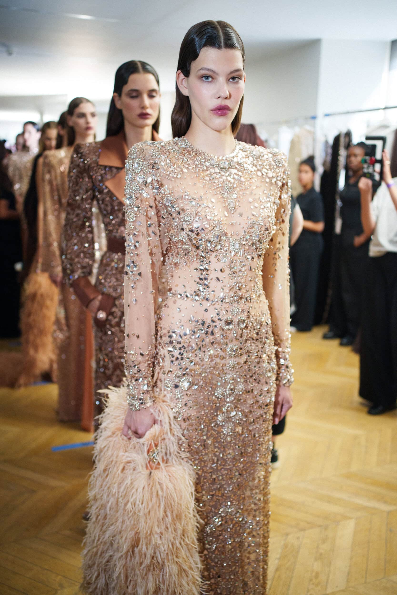 Zuhair Murad Fall 2025 Couture Fashion Show Backstage