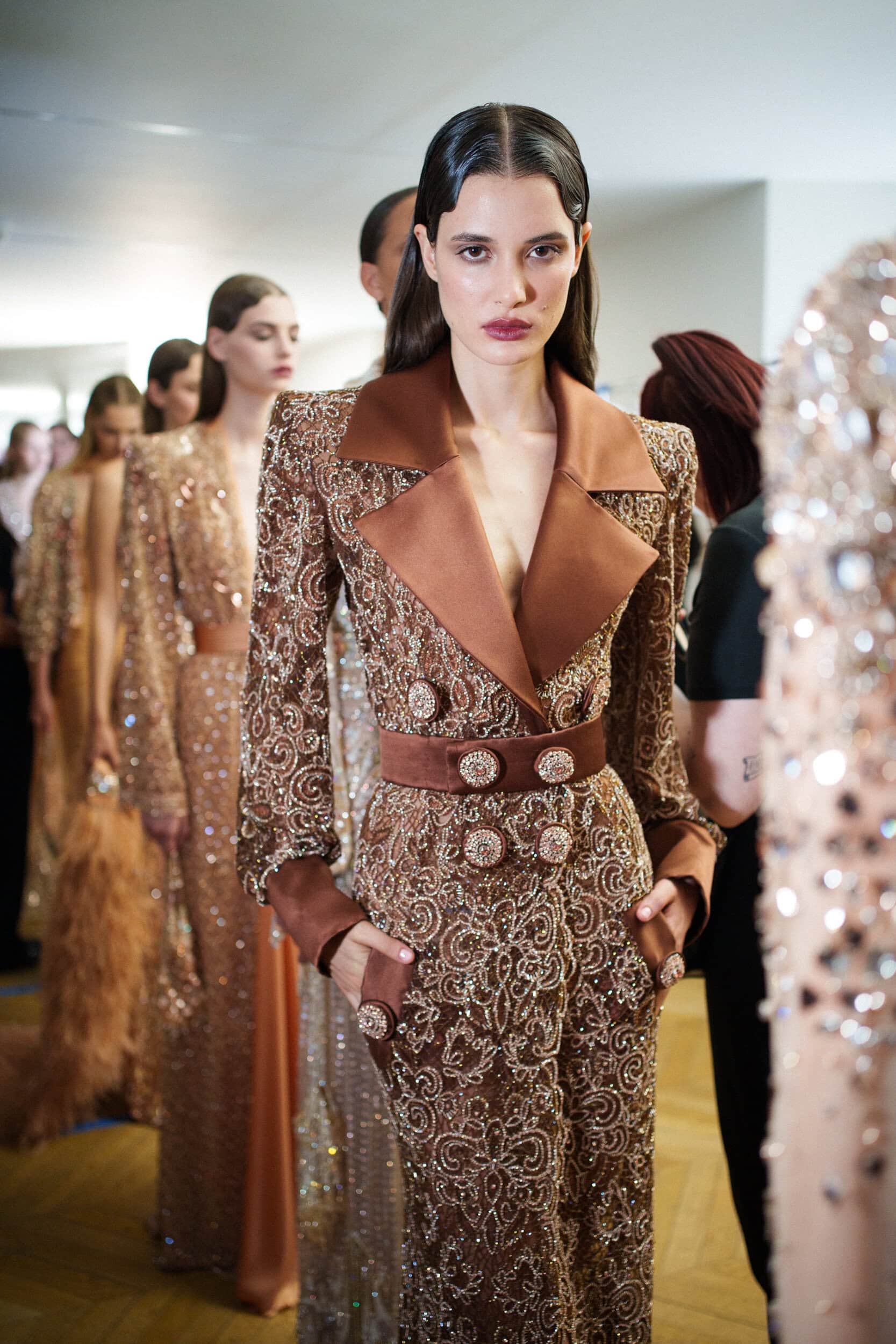 Zuhair Murad Fall 2025 Couture Fashion Show Backstage