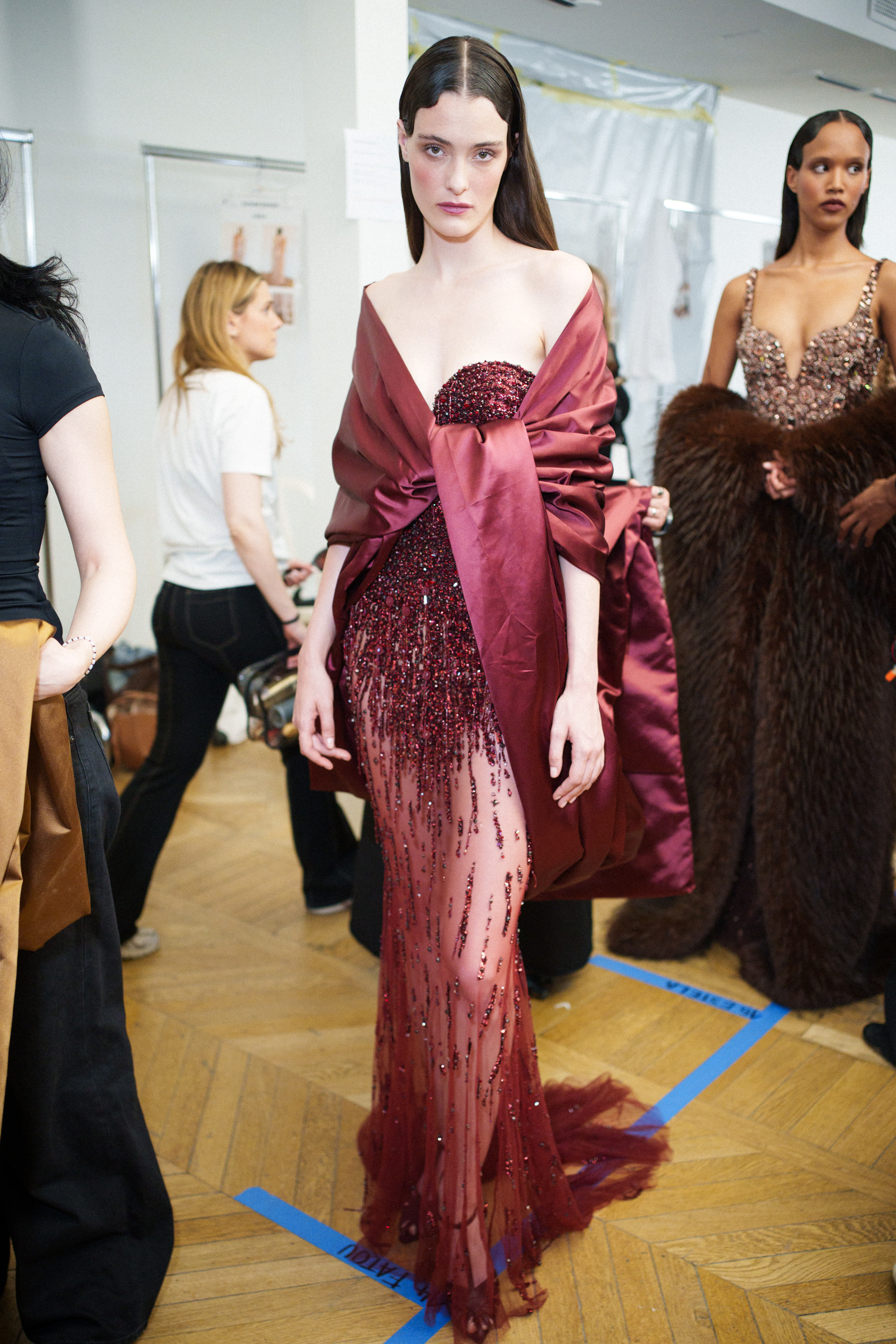 Zuhair Murad Fall 2025 Couture Fashion Show Backstage