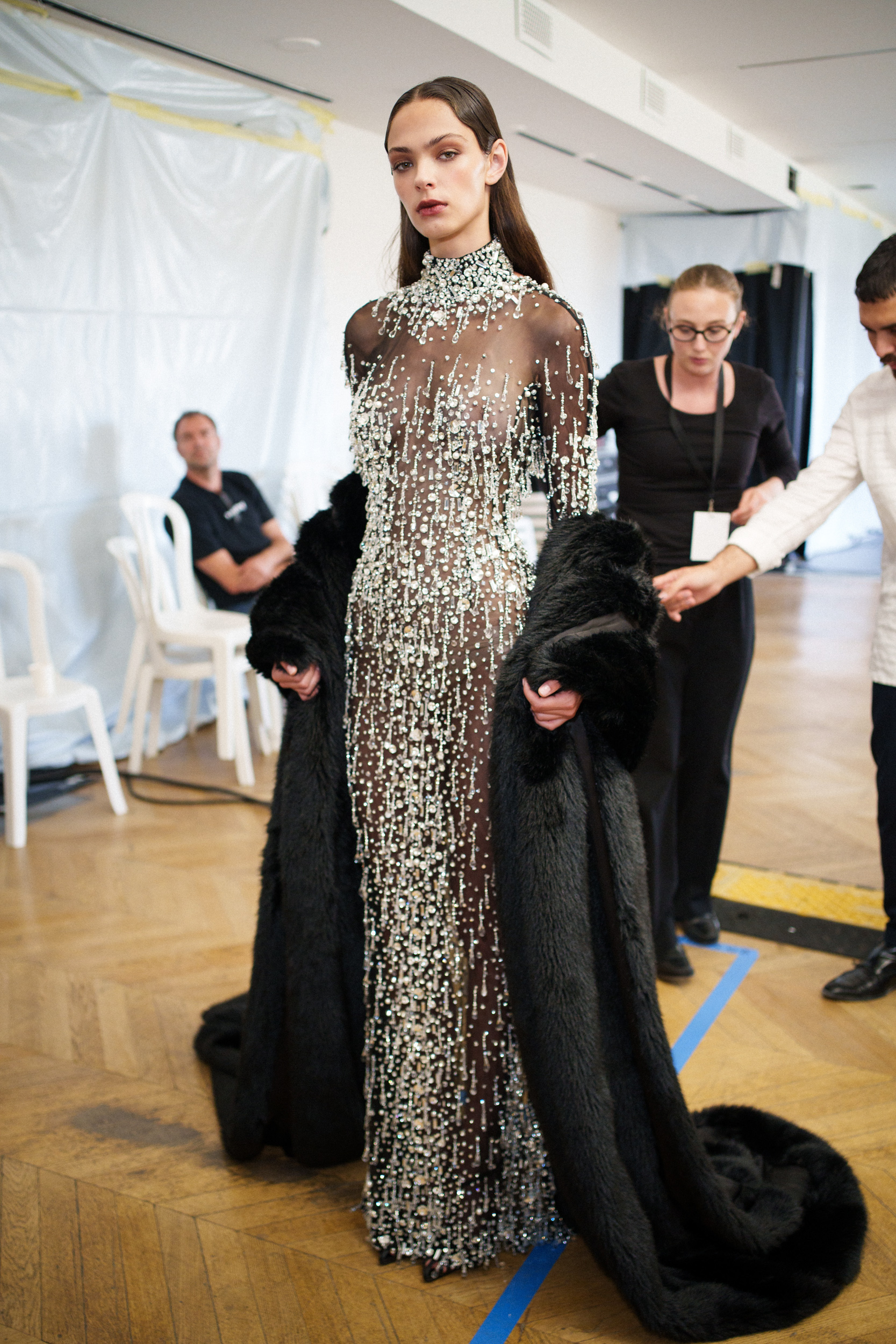 Zuhair Murad Fall 2025 Couture Fashion Show Backstage