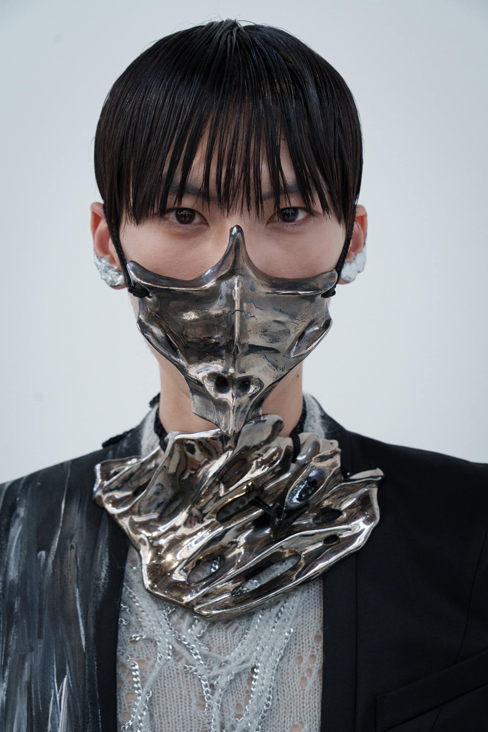 Yuima Nakazato Fall 2025 Couture Fashion Show Backstage
