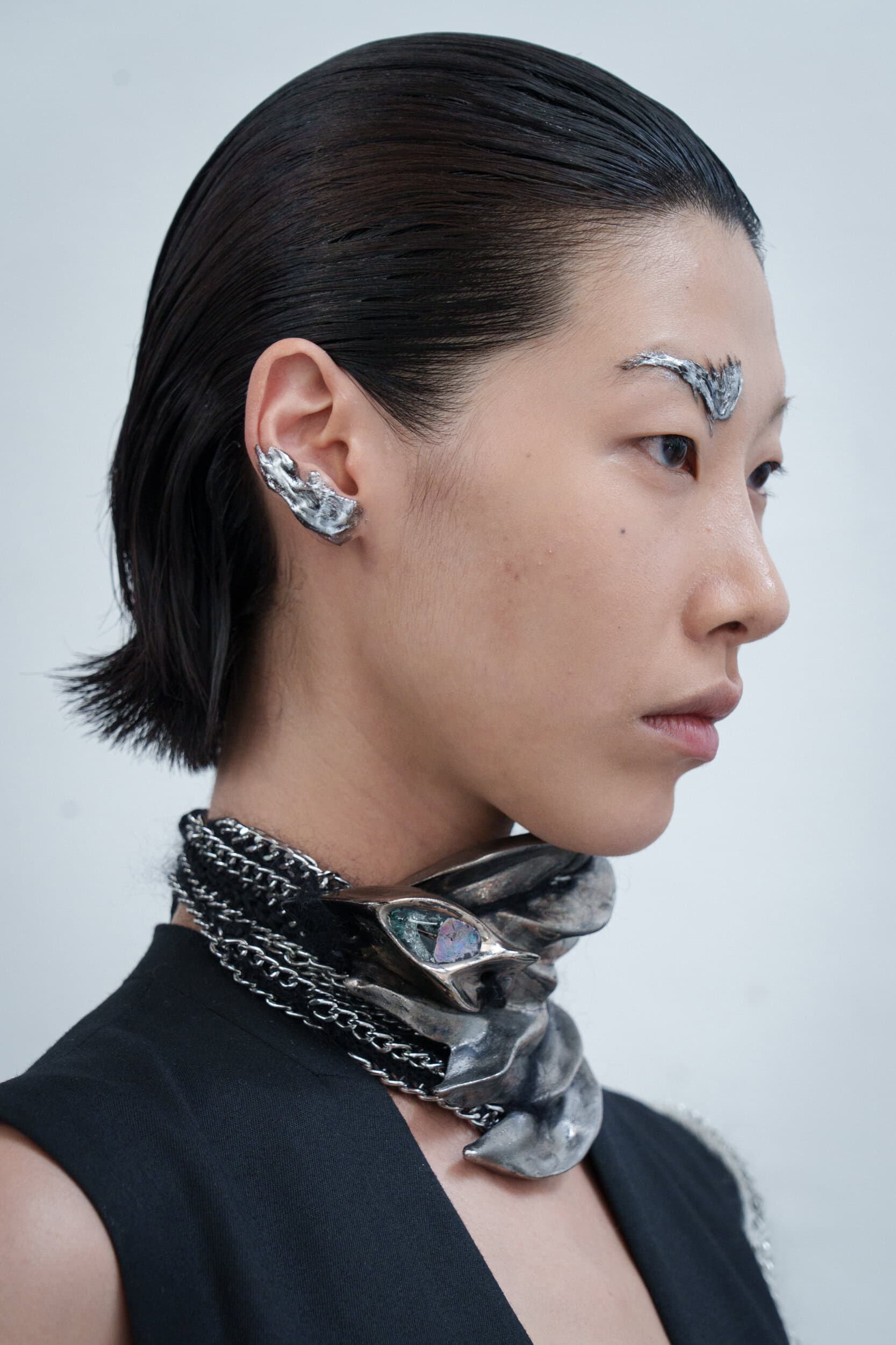 Yuima Nakazato Fall 2025 Couture Fashion Show Backstage
