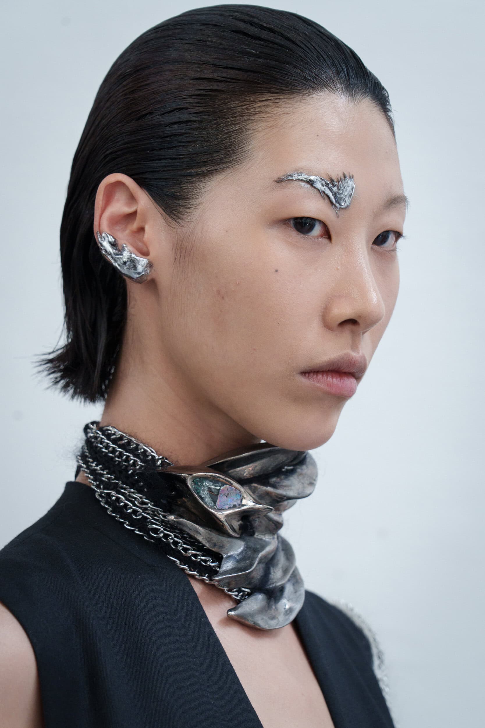 Yuima Nakazato Fall 2025 Couture Fashion Show Backstage