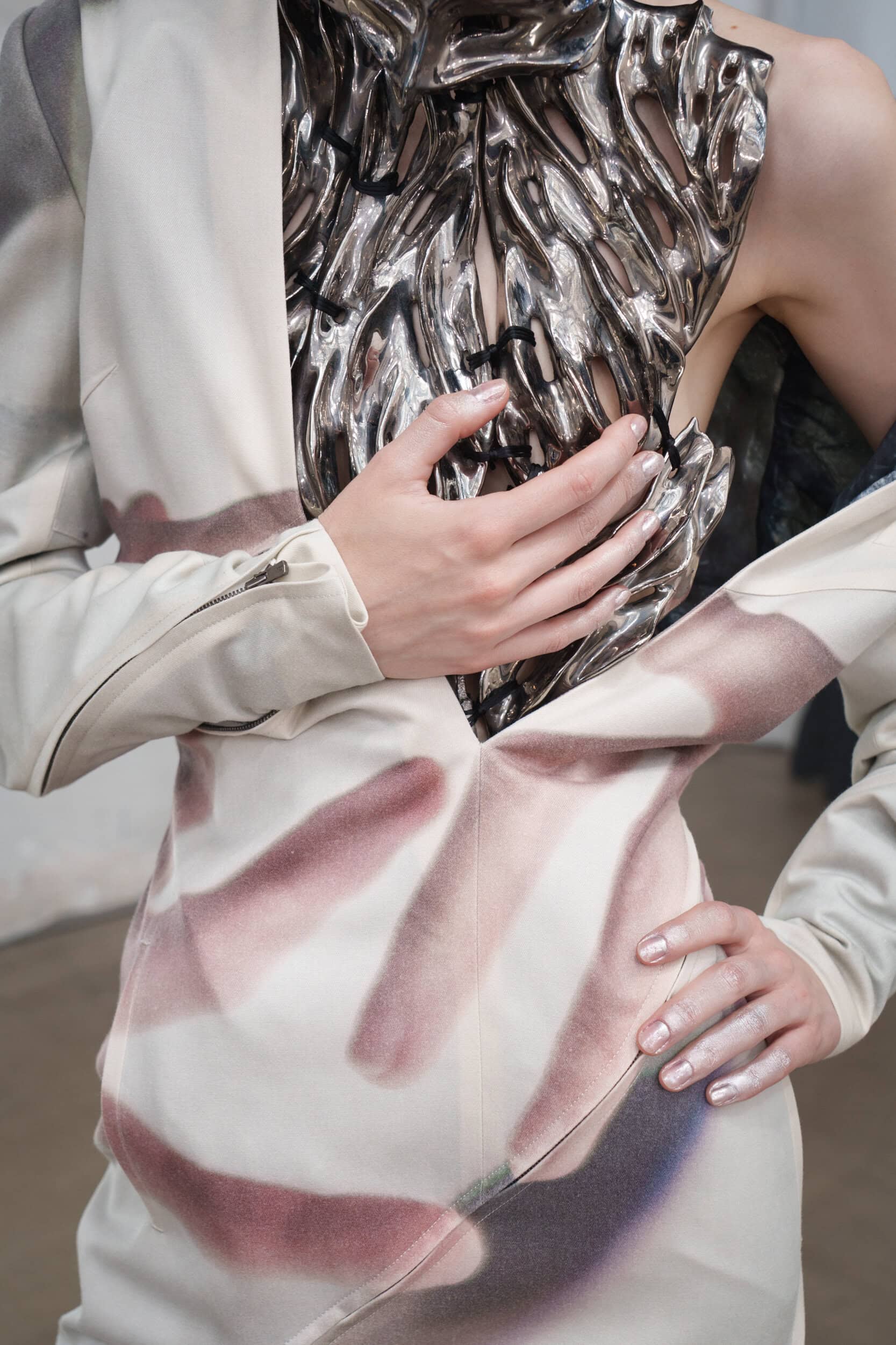 Yuima Nakazato Fall 2025 Couture Fashion Show Backstage