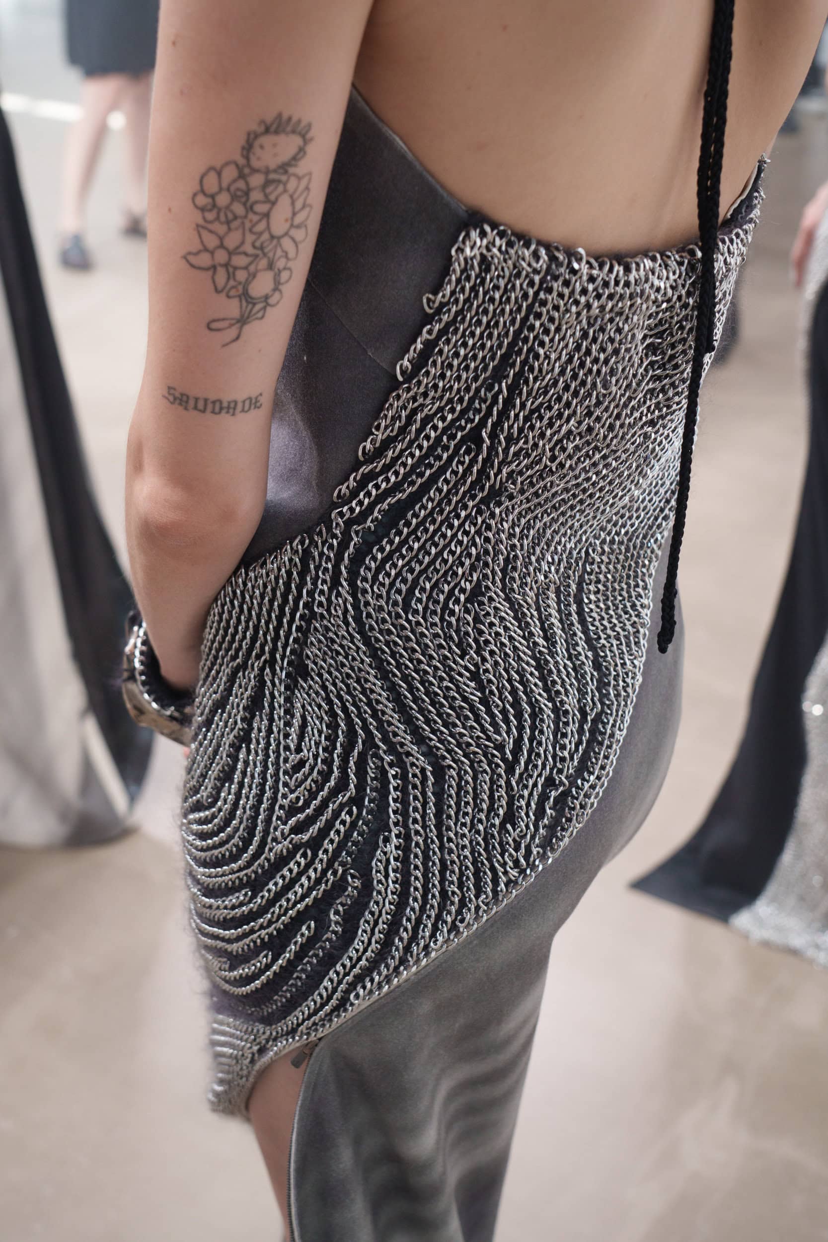 Yuima Nakazato Fall 2025 Couture Fashion Show Backstage