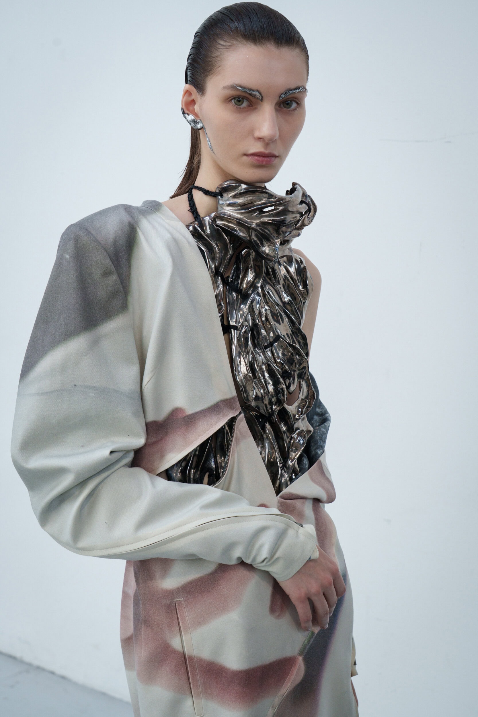 Yuima Nakazato Fall 2025 Couture Fashion Show Backstage