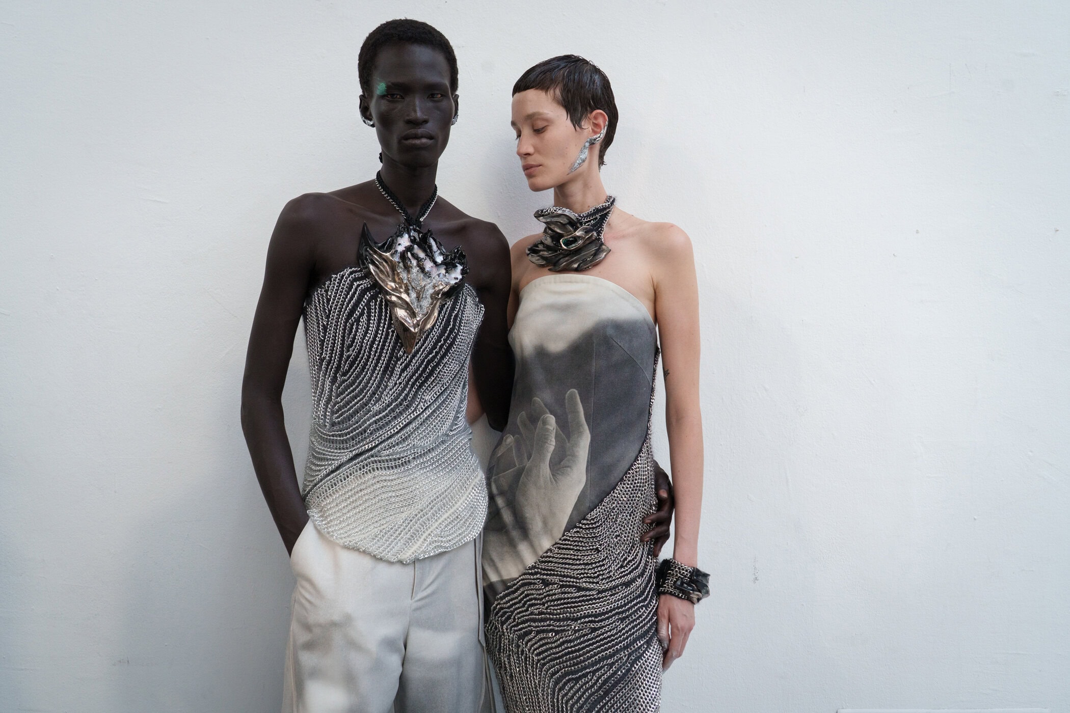 Yuima Nakazato Fall 2025 Couture Fashion Show Backstage