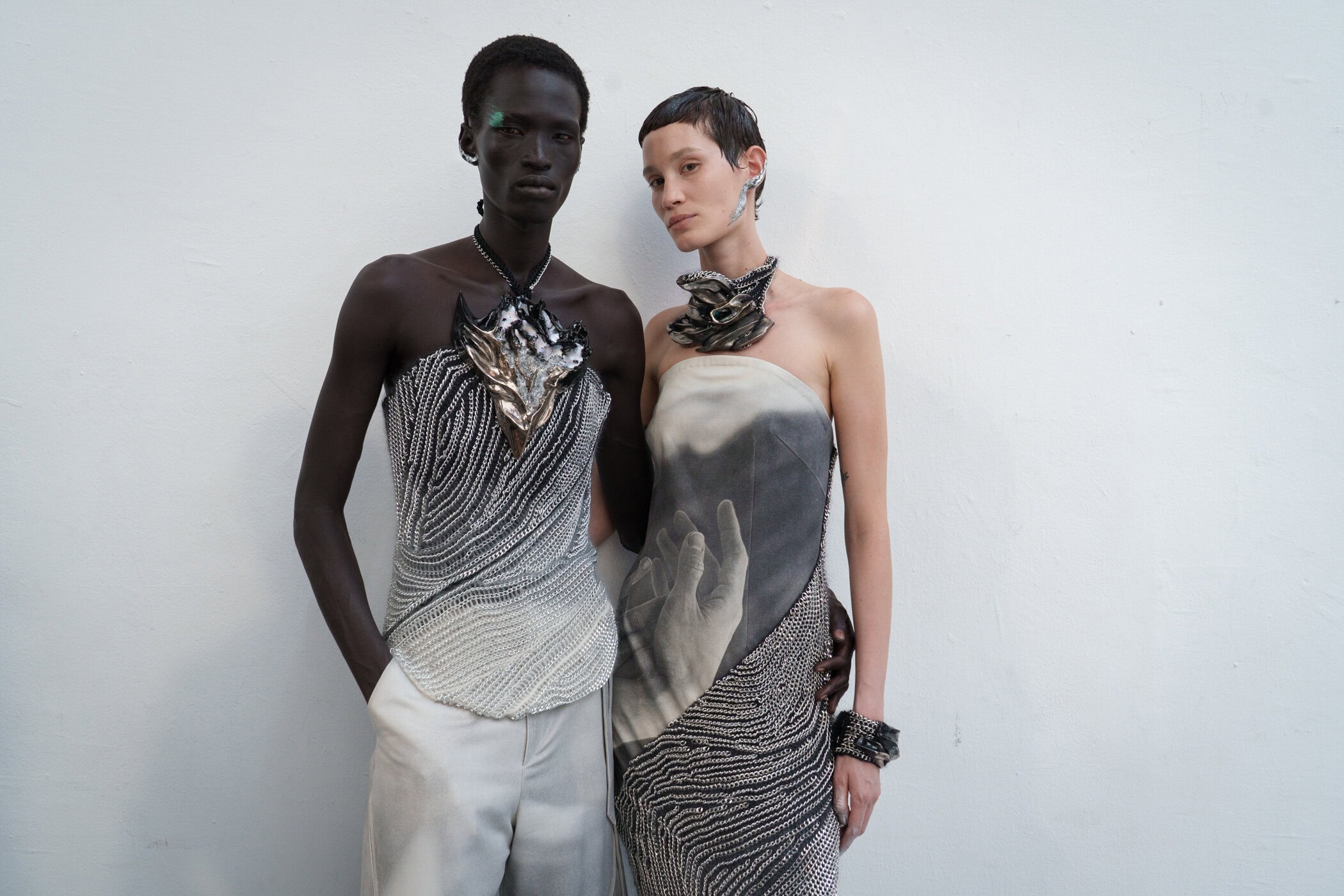 Yuima Nakazato Fall 2025 Couture Fashion Show Backstage