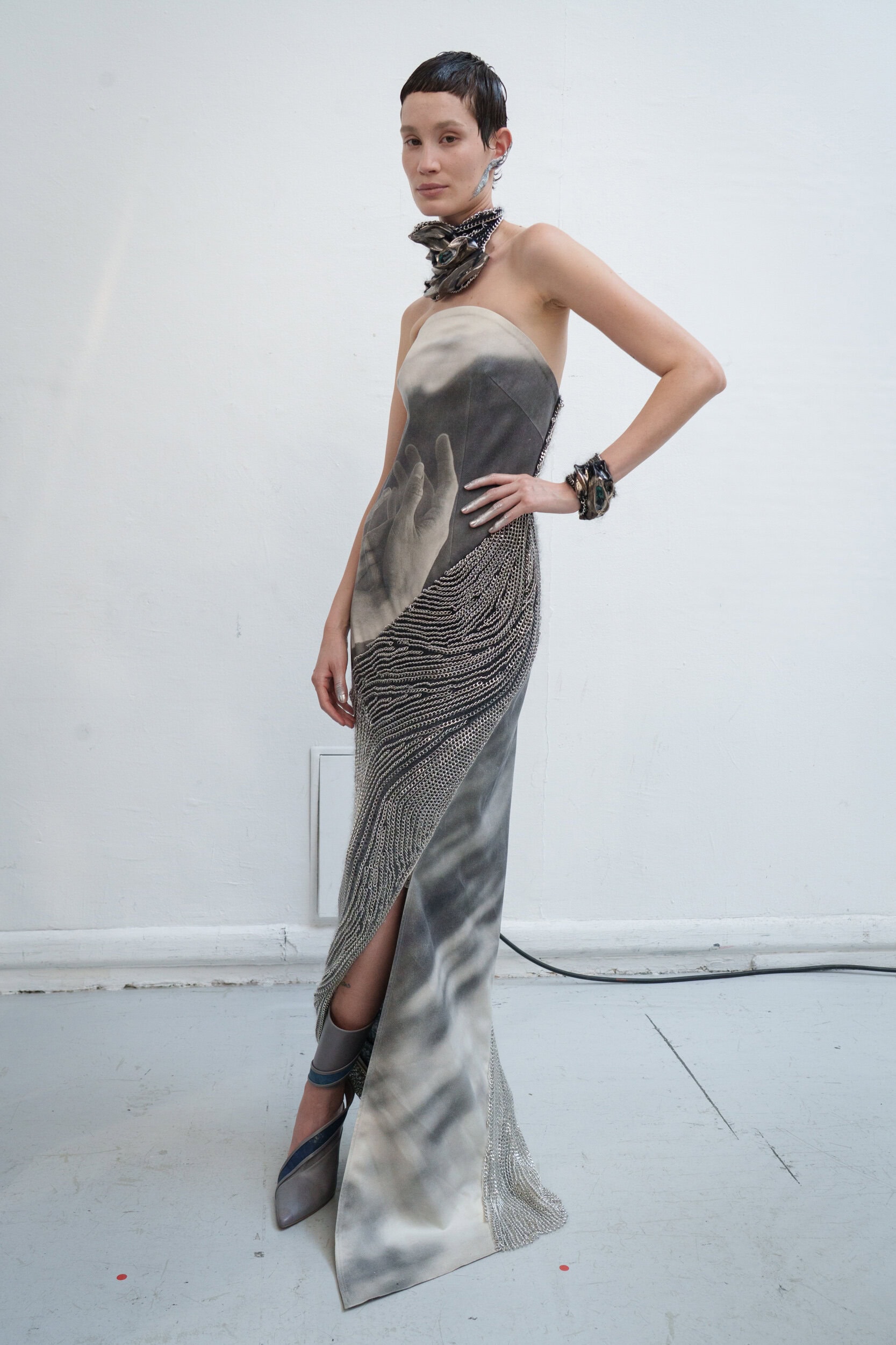 Yuima Nakazato Fall 2025 Couture Fashion Show Backstage