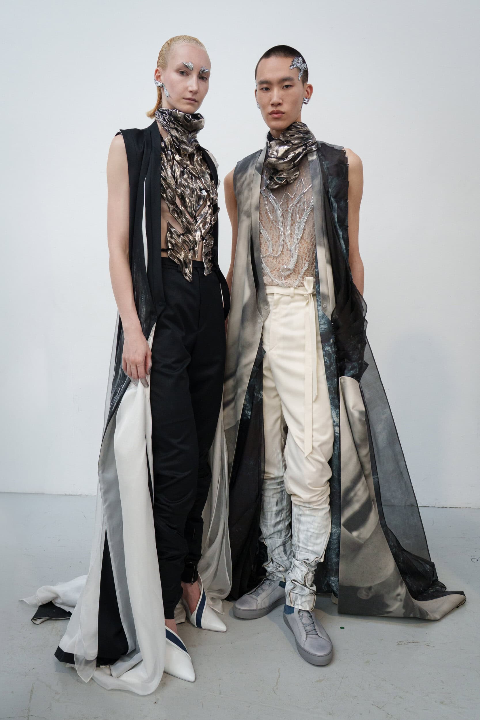 Yuima Nakazato Fall 2025 Couture Fashion Show Backstage